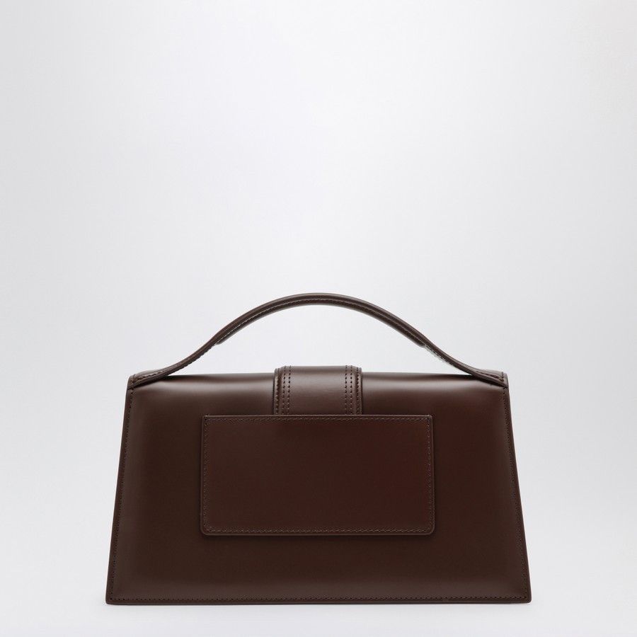 Jacquemus o1d2blof0824 Size: OS / Le Grand Bambino Bag in Dark Brown Size ONE SIZE - 3 Thumbnail