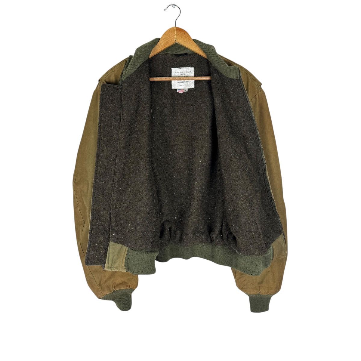 I. Spiewak And Sons 🌟VTG 70s I SPIEWAK SONS COMBAT TANKER T1 BOMBER JACKET Size US L / EU 52-54 / 3 - 14 Thumbnail