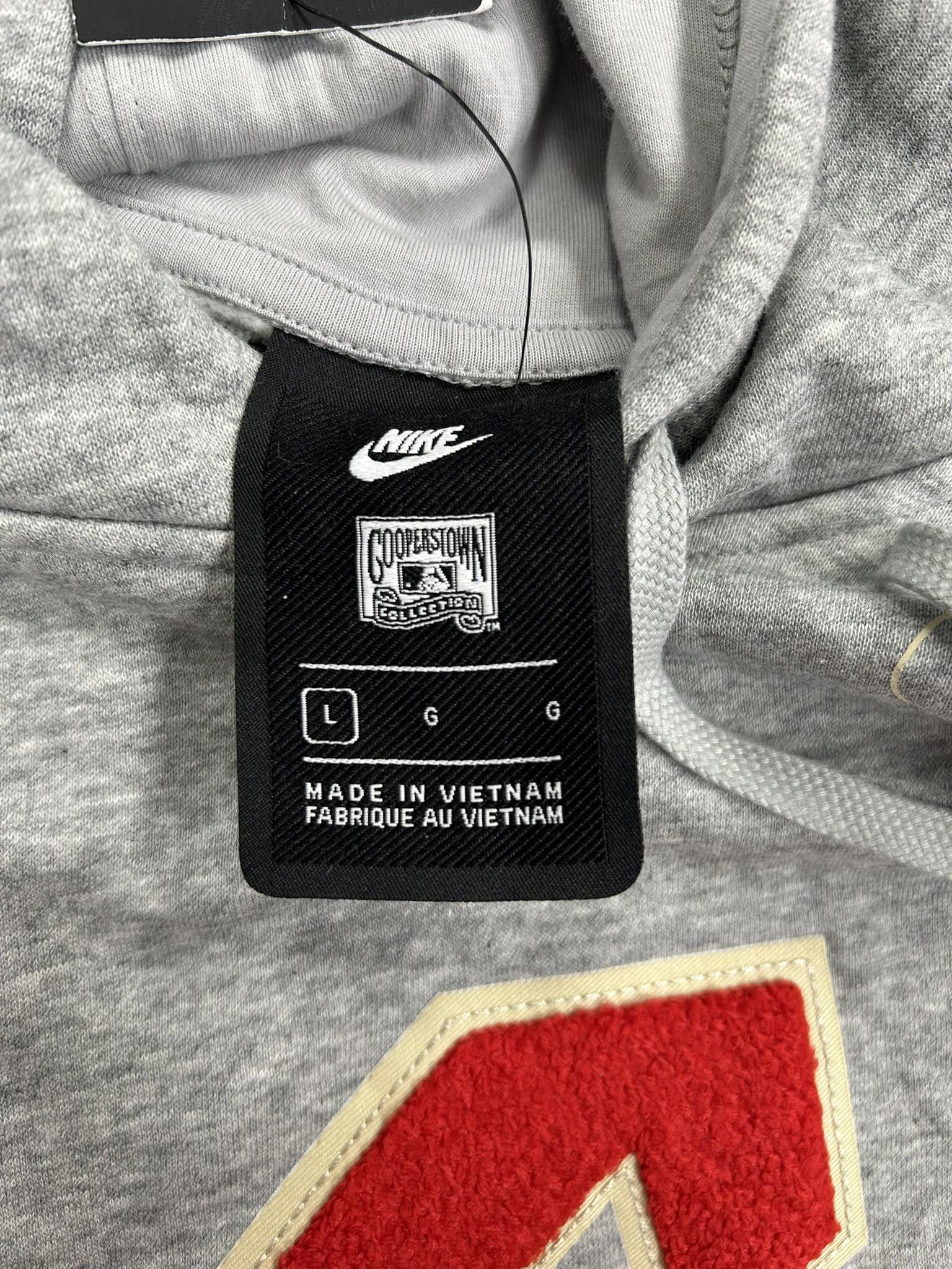Nike Nike Gray Pullover Hoodie with Cavaliers Applique Logo Size US L / EU 52-54 / 3 - 5 Thumbnail