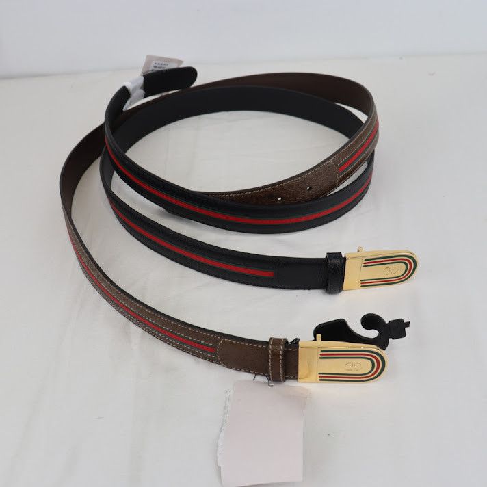 Gucci o1rshd1 Size: 100cm / Wild PR Calf/Aria CA Belt in Vintage Size 38 - 1 Thumbnail