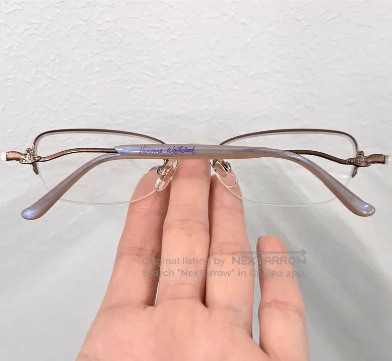 Vivienne Westwood Vivienne Westwood Glossy Saturn Logo Sunglasses Size ONE SIZE - 6 Thumbnail
