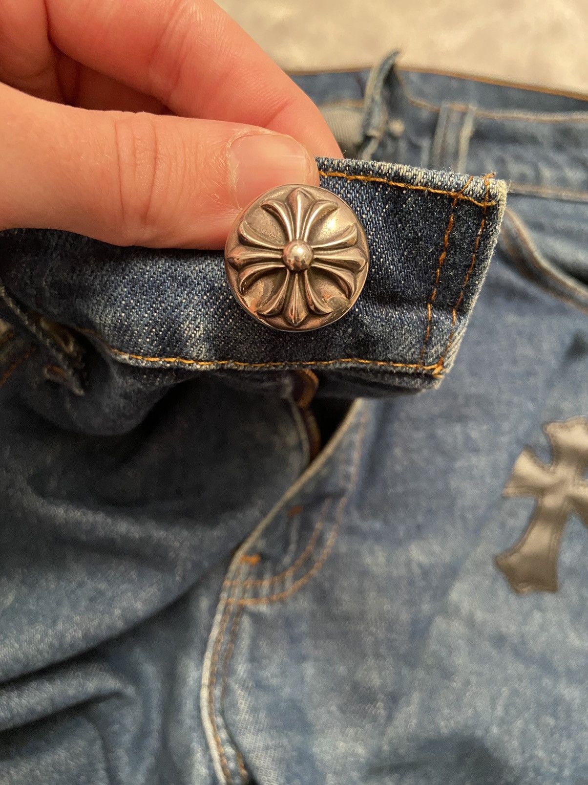 Chrome Hearts × Levi's Chrome Hearts Levi’s Size US 32 / EU 48 - 7 Thumbnail