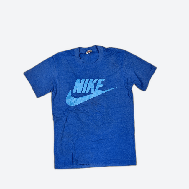 Nike Vintage 1980s Nike Single Stitch T-Shirt Made in USA Size US L / EU 52-54 / 3 - 1 Thumbnail