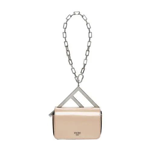 Fendi o1loc1c0824 Size: OS / Nano Bag F in Beige Size ONE SIZE - 1 Thumbnail