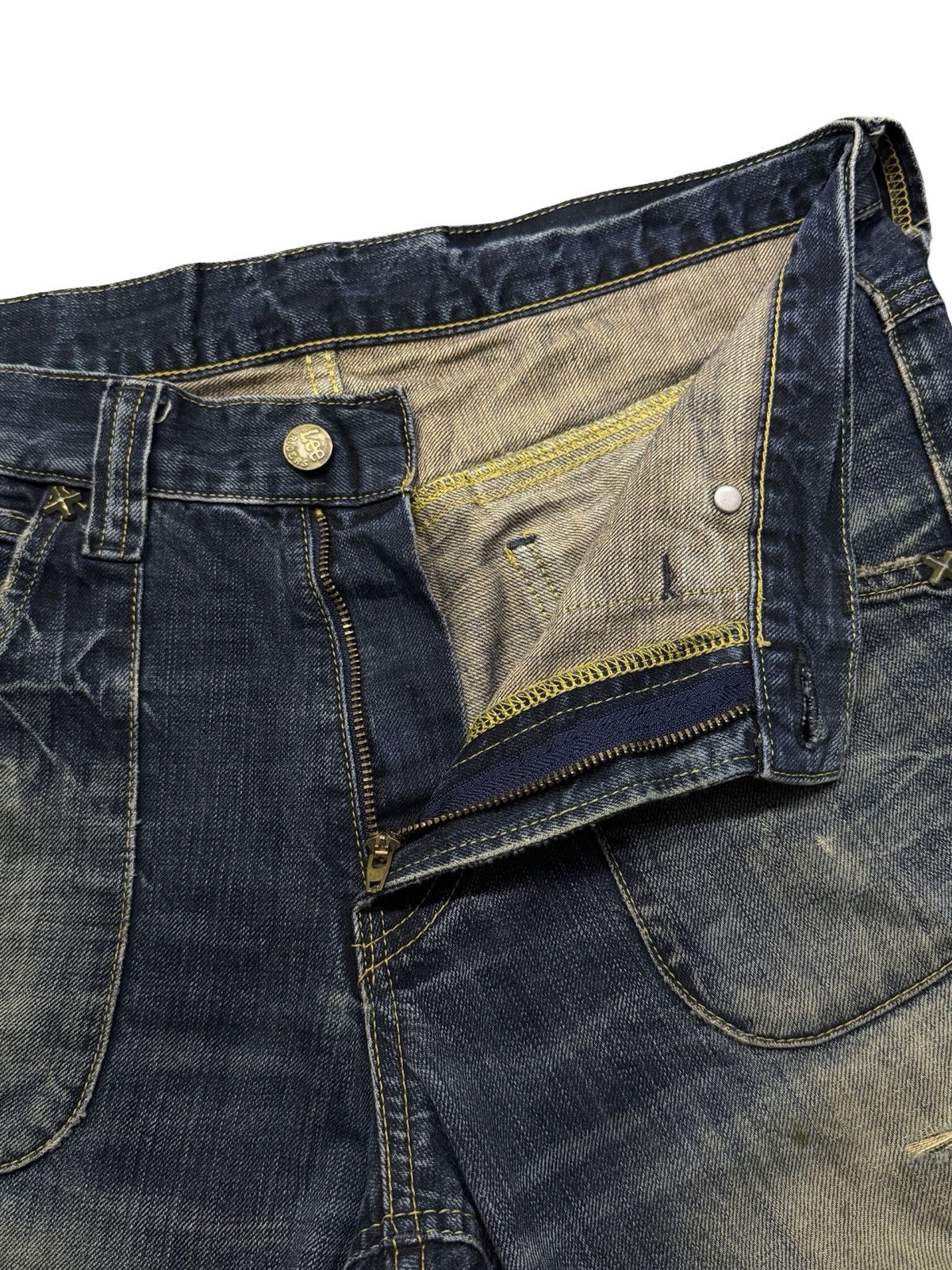 Lee Vintage Lee Riders Japan Bootcut Flare Denim Y2K | W32 Size US 32 / EU 48 - 9 Thumbnail