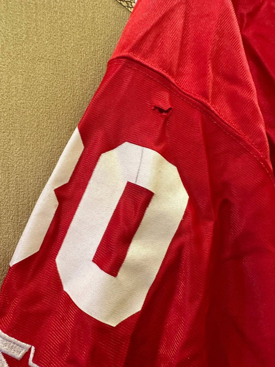 Starter Jerry Rice 49ers Starter Vintage 1995 NFL Jersey Red Mens Size US L / EU 52-54 / 3 - 8 Thumbnail