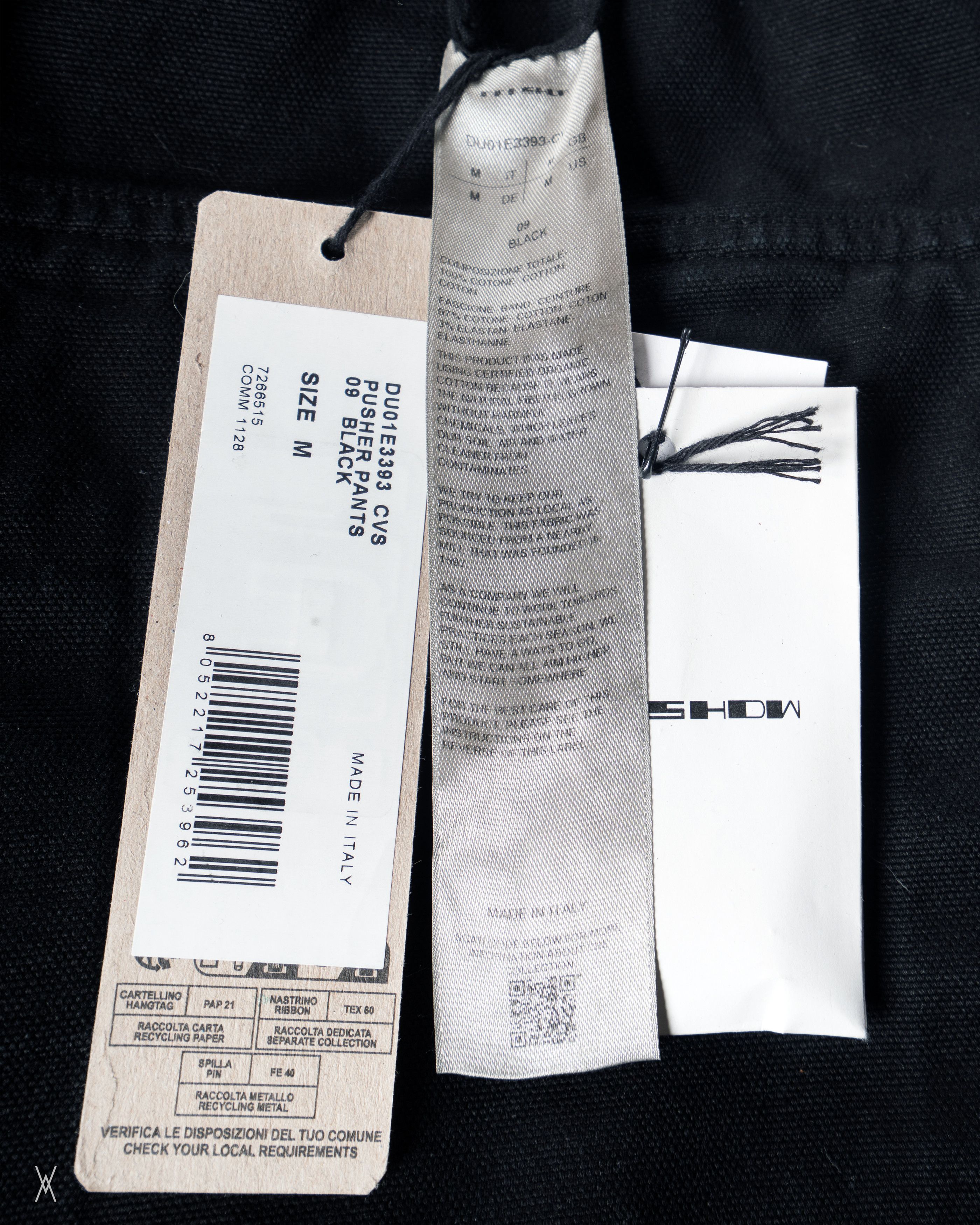 Rick Owens Drkshdw Rick Owens DRKSHDW Heavy Pushers in Black Denim Size US 32 / EU 48 - 4 Thumbnail