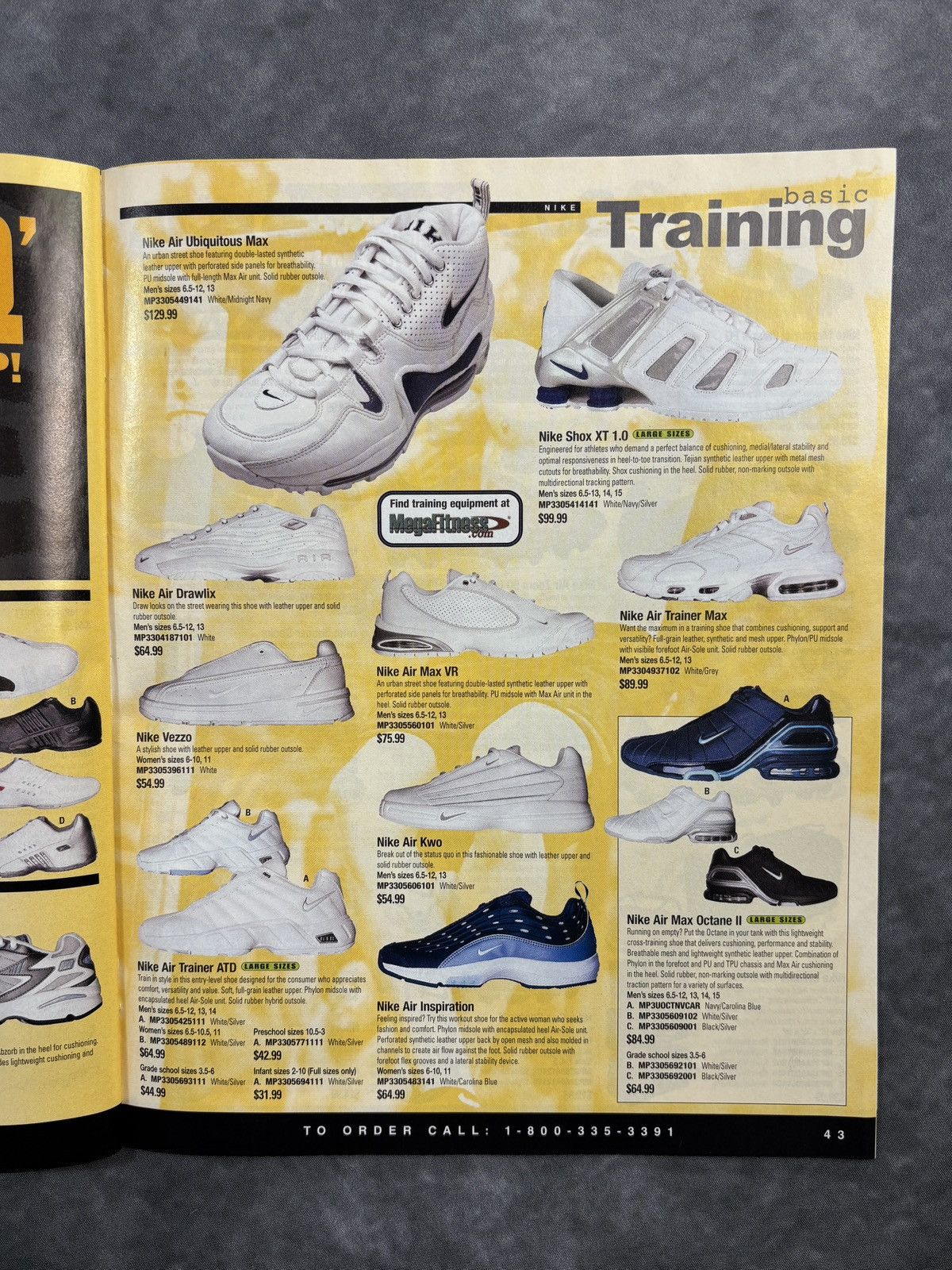 Nike × Vintage 2003 Nike Shox XT 1.0 Cross Training OG Vintage 305414-161 Size US 11 / EU 44 - 2 Thumbnail
