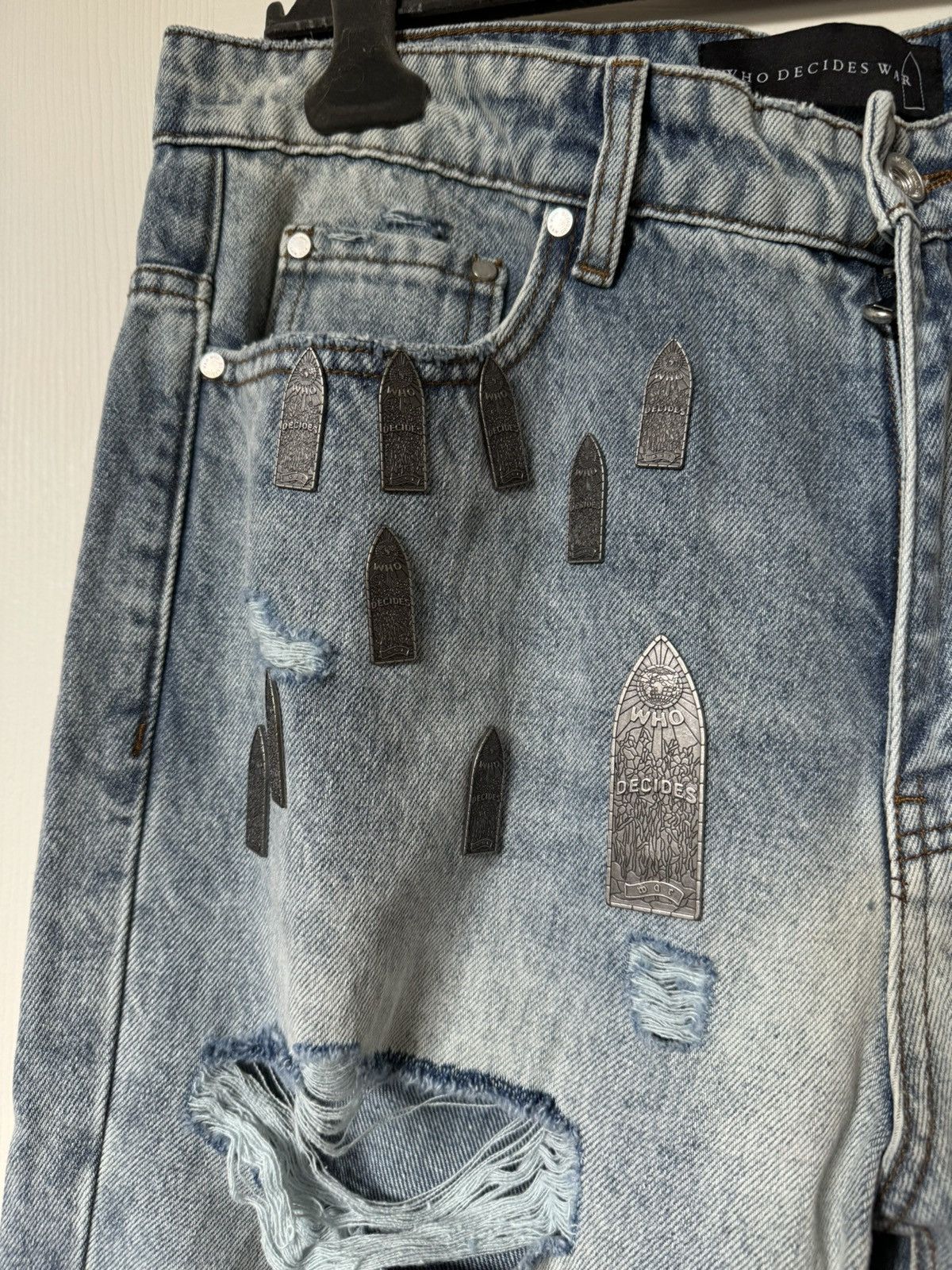 Who Decides War Who Decides War Amplified Gnarly Denim Jeans Size US 32 / EU 48 - 3 Thumbnail