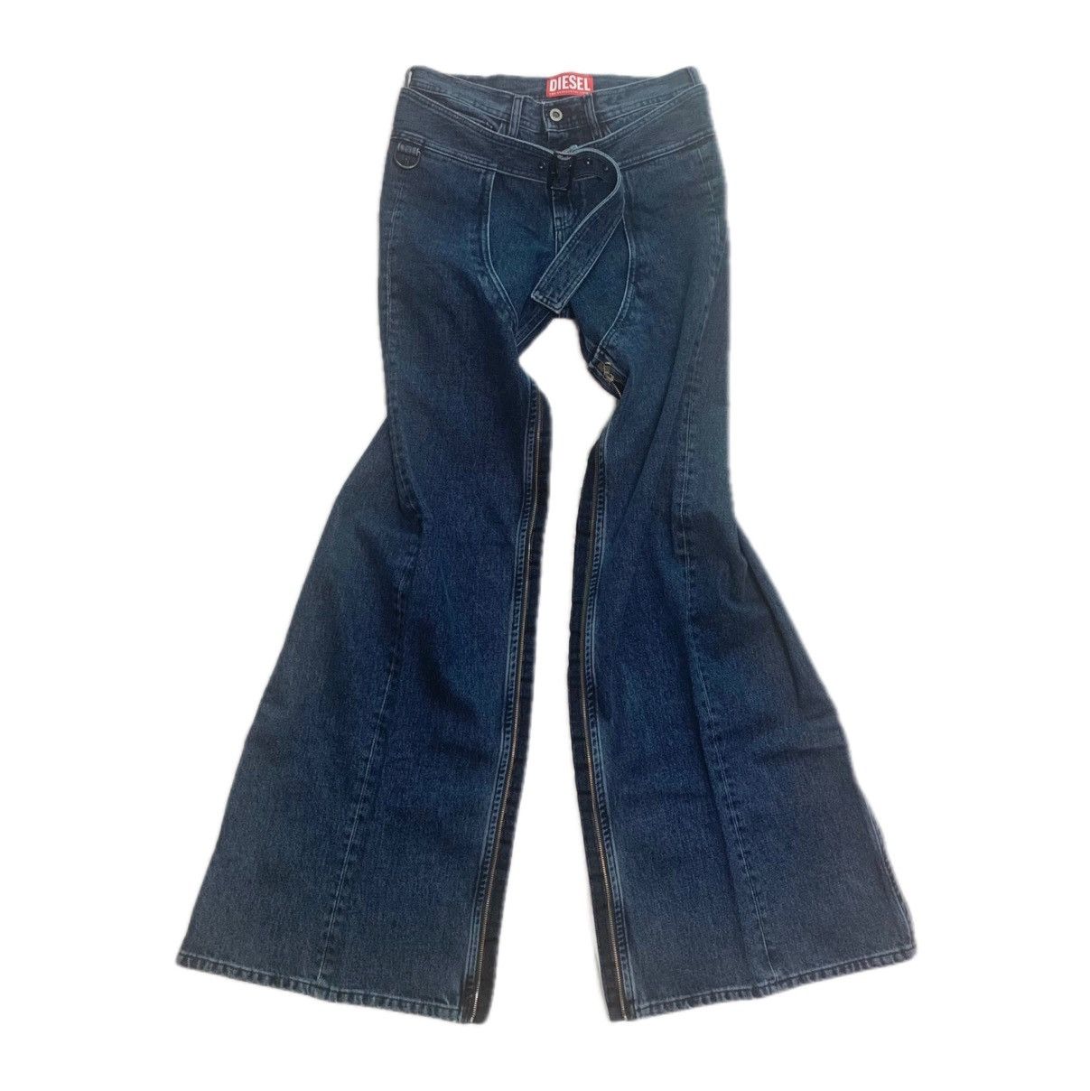 Diesel Diesel x Shayne Oliver denim zip jeans Size US 29 - 1 Thumbnail