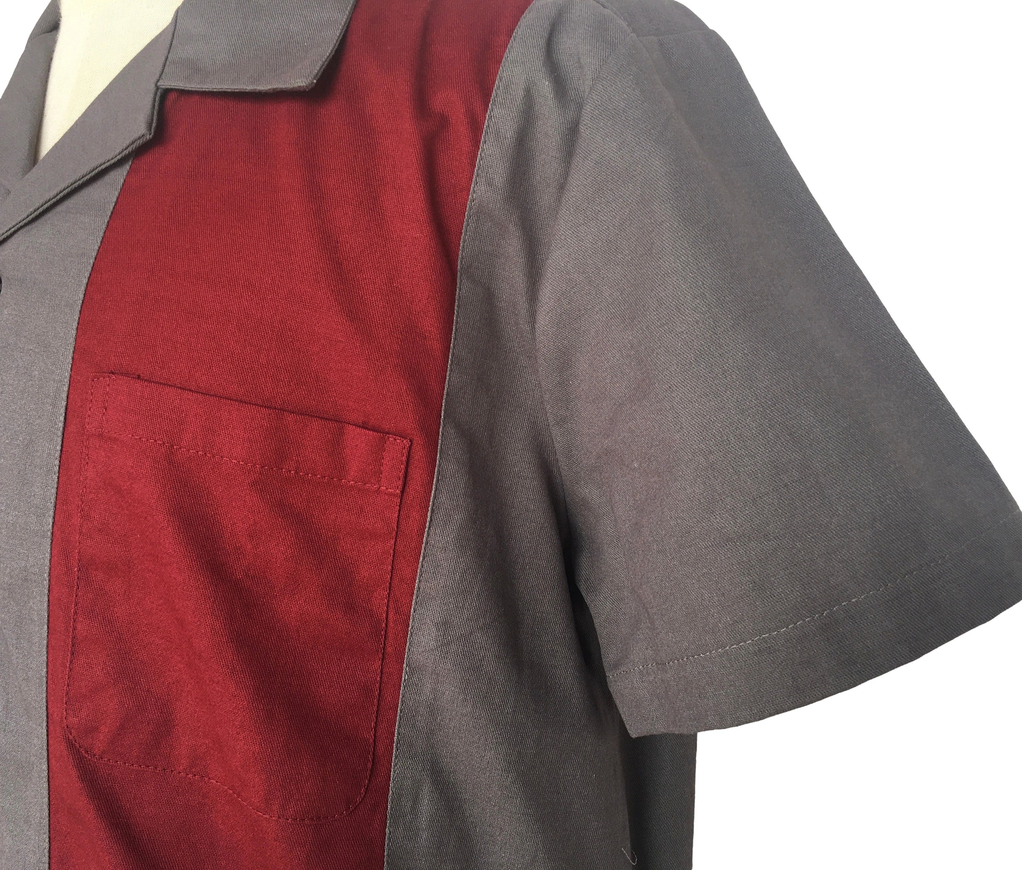 Other Vintage Style Western Shirts Bowling Shirts-gray Size US XXL / EU 58 / 5 - 6 Thumbnail