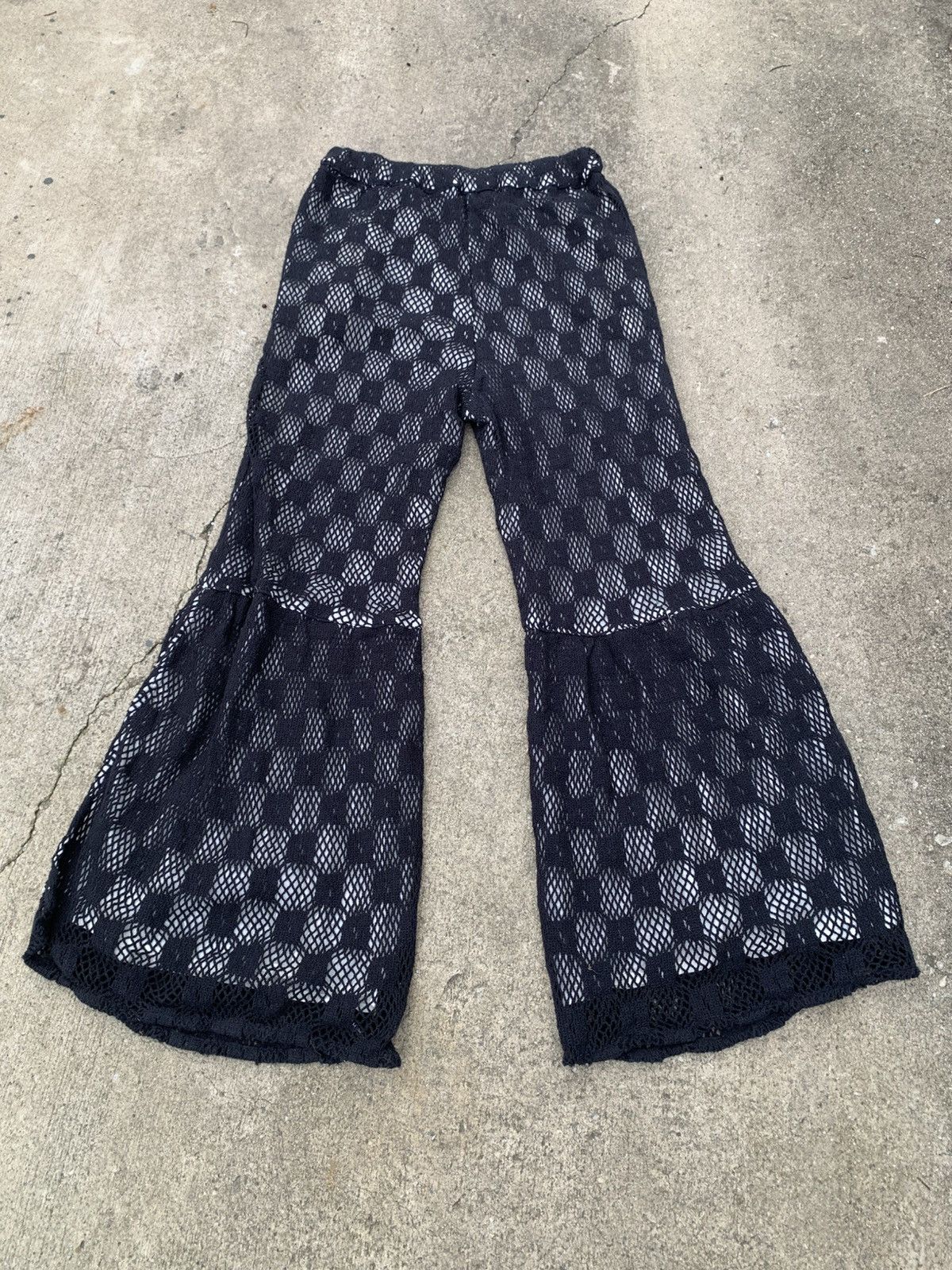 Ciaopanic steal 🔥flare ciaopanic mesh pants Size 30" / US 8 / IT 44 - 16 Thumbnail