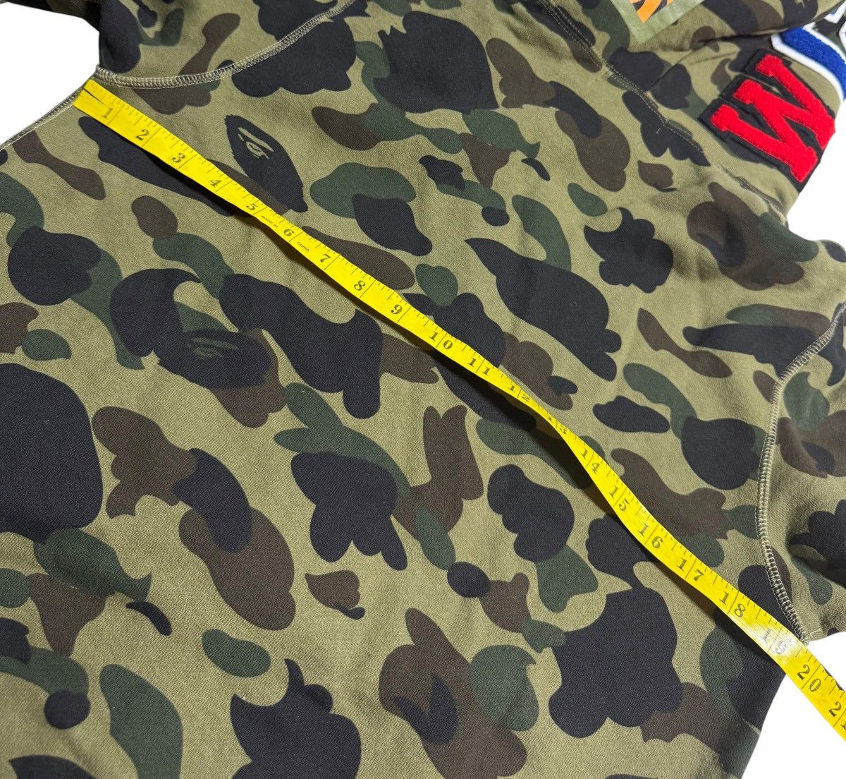Bape BAPE Shark Full Zip Hoodie Green camo Size US M / EU 48-50 / 2 - 6 Thumbnail