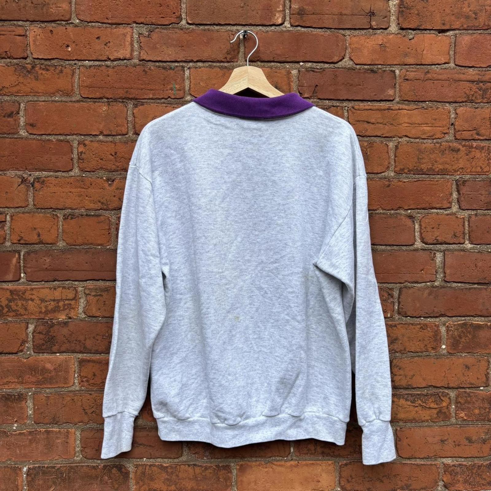 Delta Vintage Iditarod collared crewneck sweatshirt 90s L/XL Size US XL / EU 56 / 4 - 6 Thumbnail