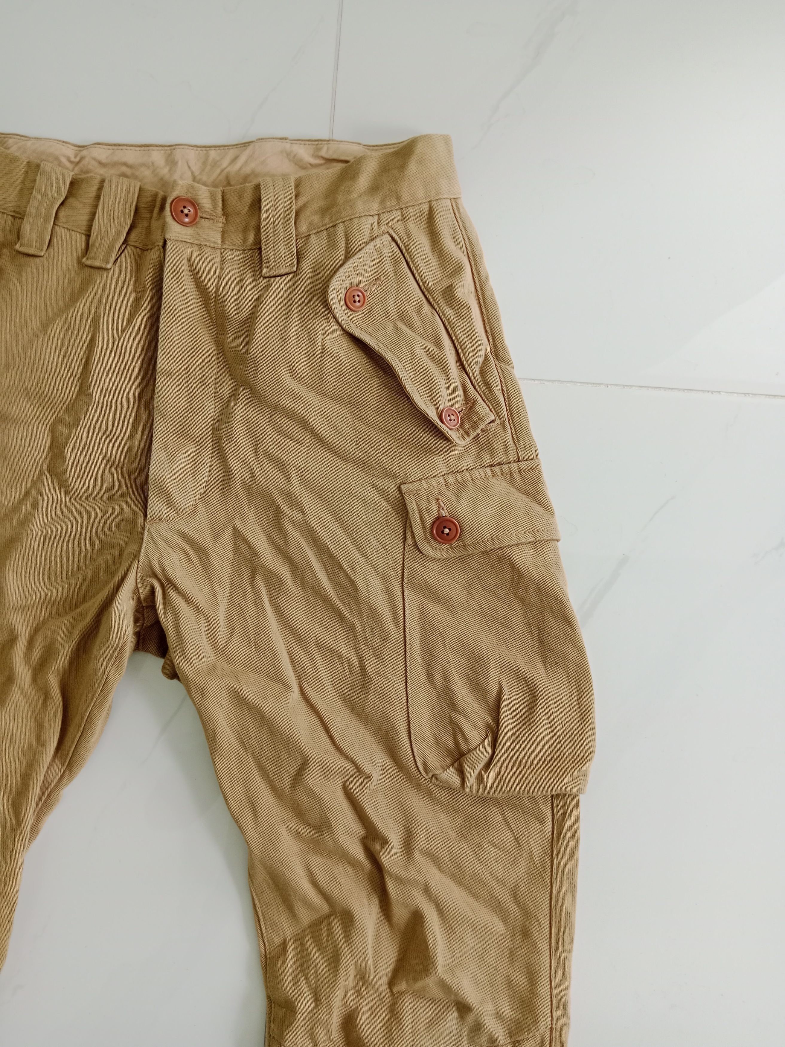 Other Vintage Japanese Brand Cropped Pants Side Pocket Size US 30 / EU 46 - 6 Thumbnail