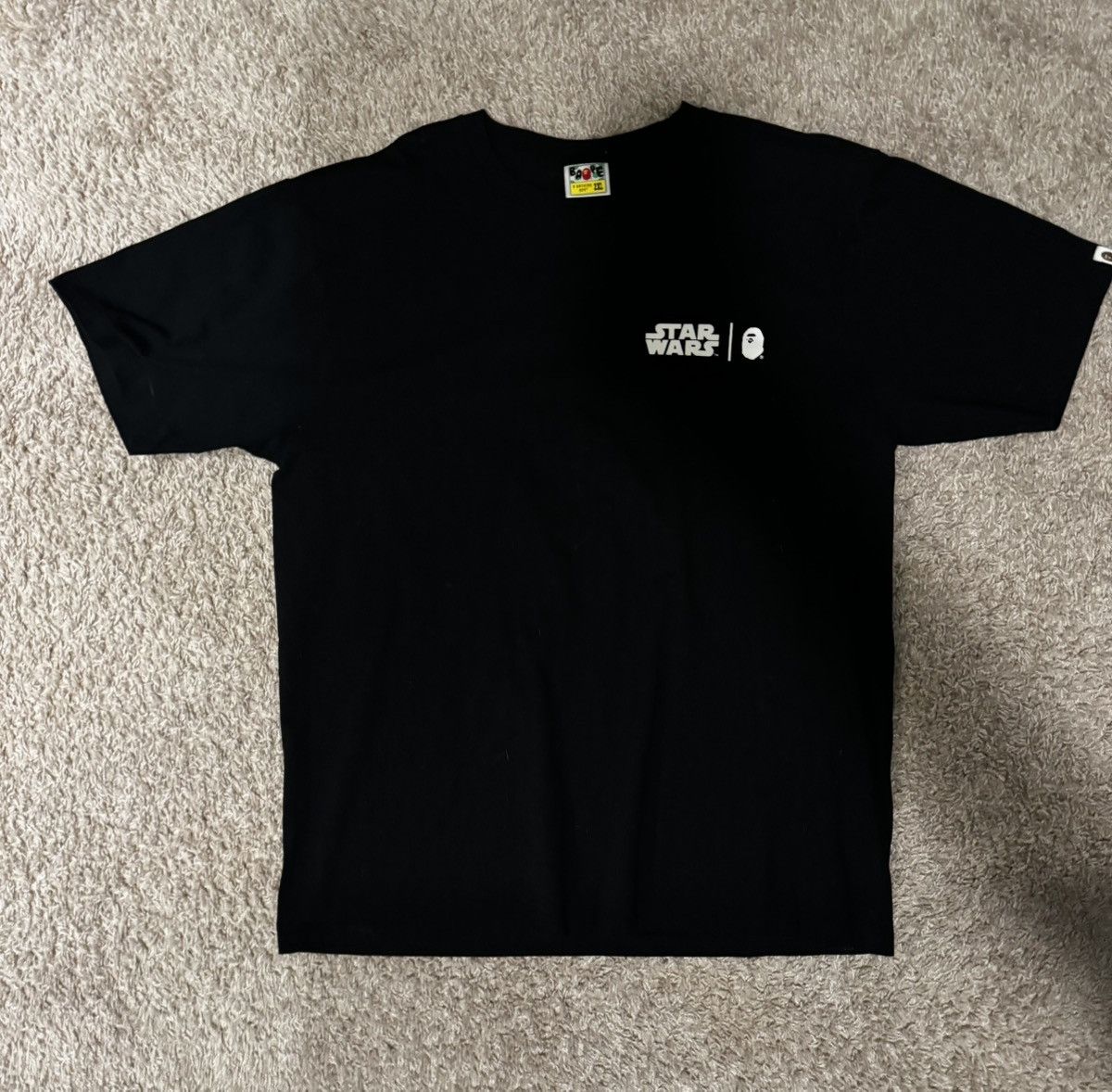 Bape × Star Wars A Bathing Ape x Star Wars x The Mandalorian Tee XXL(Fits XL) Size US XXL / EU 58 / 5 - 3 Thumbnail