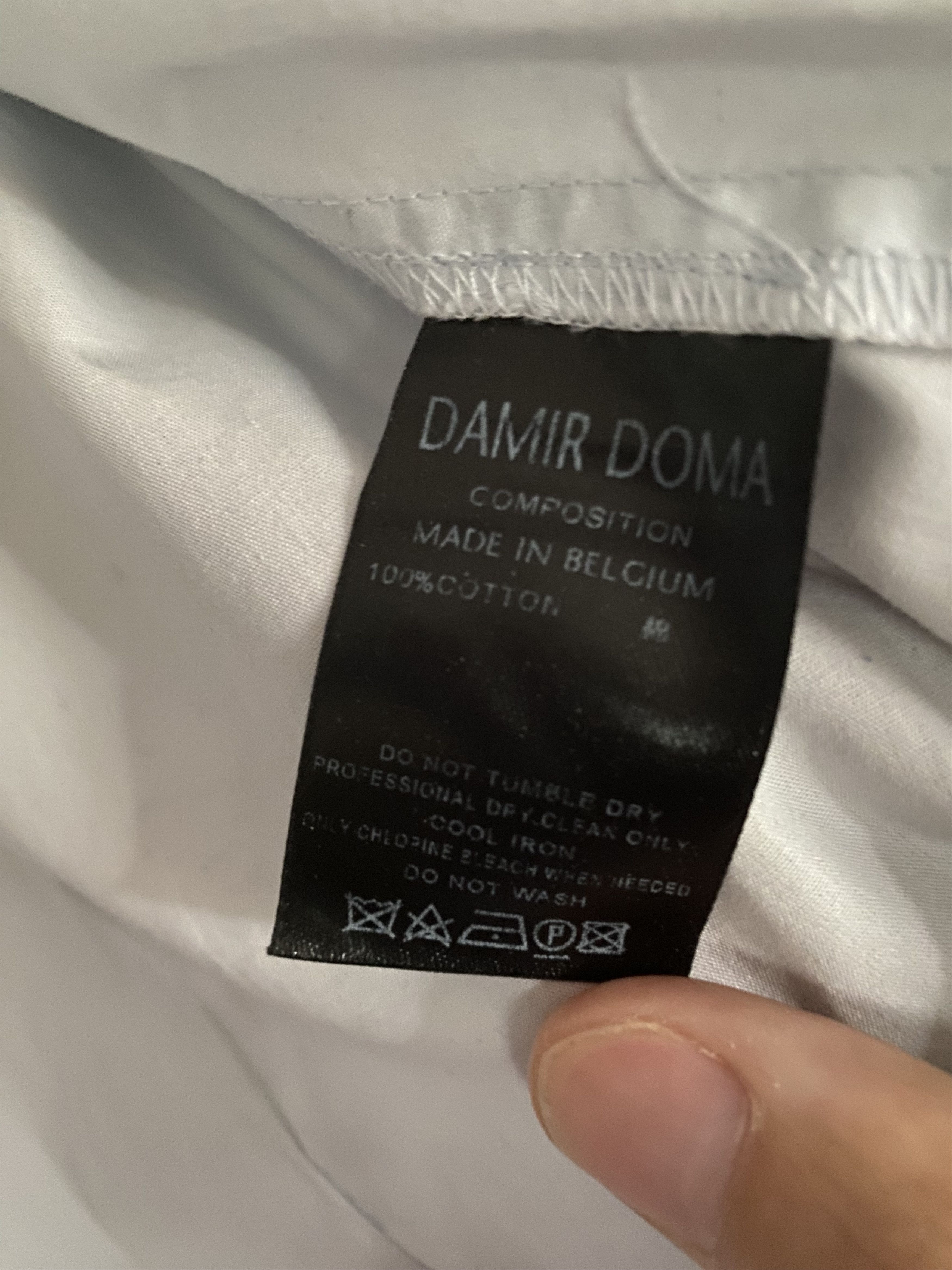 Damir Doma Pale blue Damir Doma tailored longsleeve button-up shirt Size US M / EU 48-50 / 2 - 7 Thumbnail
