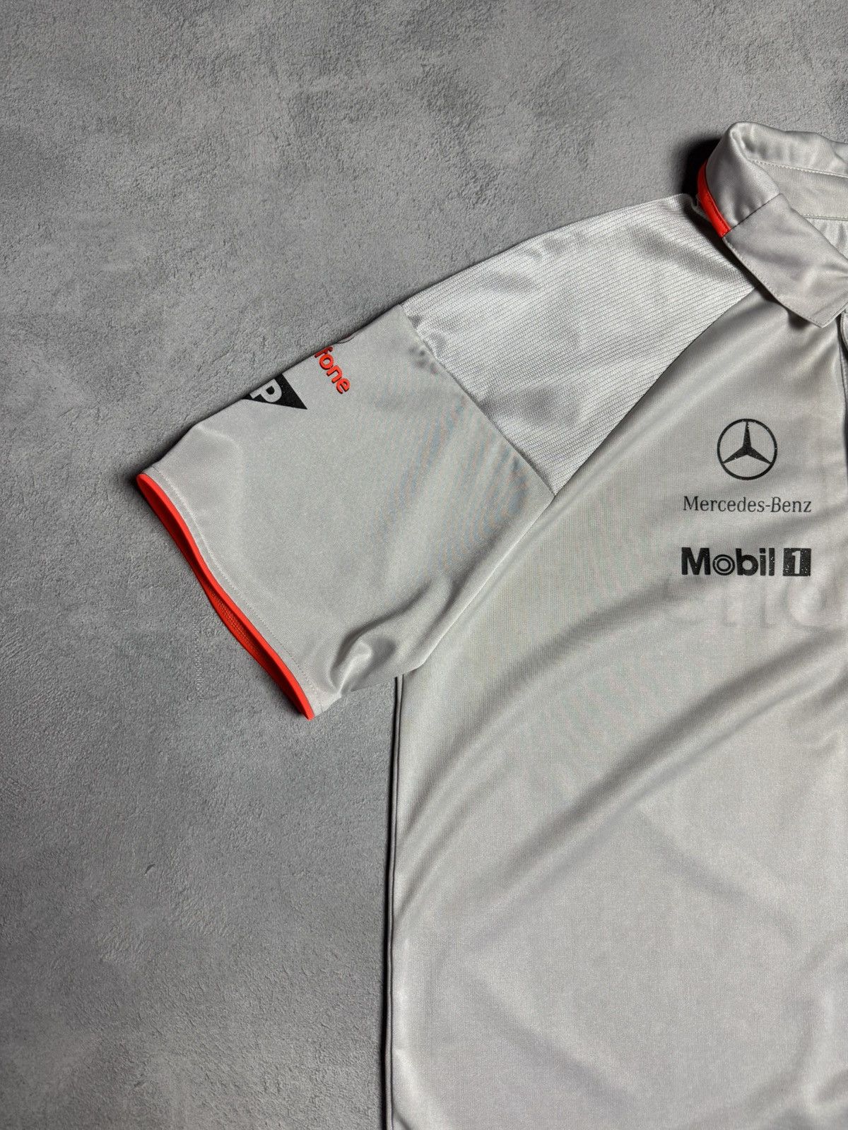 Malcolm McLaren Vodafone McLaren Mercedes F1 Racing Team Polo Shirt Jersey Size US XXL / EU 58 / 5 - 5 Thumbnail