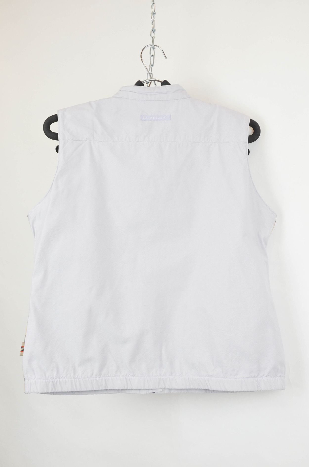 Burberry Burberry Golf Nova Check Vest Grey Embroidered - Size M Size M / US 6-8 / IT 42-44 - 2 Thumbnail