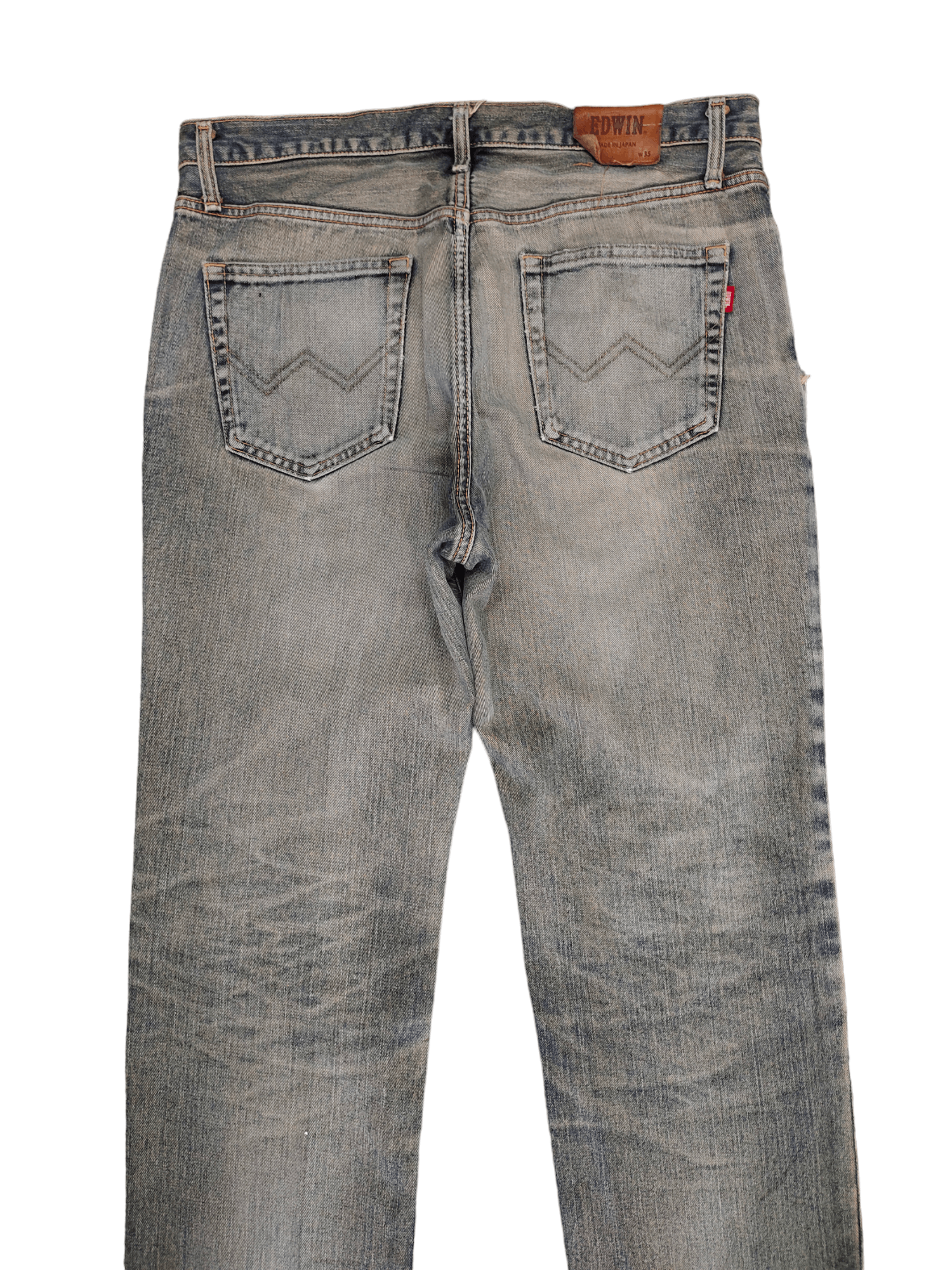 Kapital Vintage Japanese Edwin Distress Denim Jeans Kapital Style Size US 35 - 13 Thumbnail