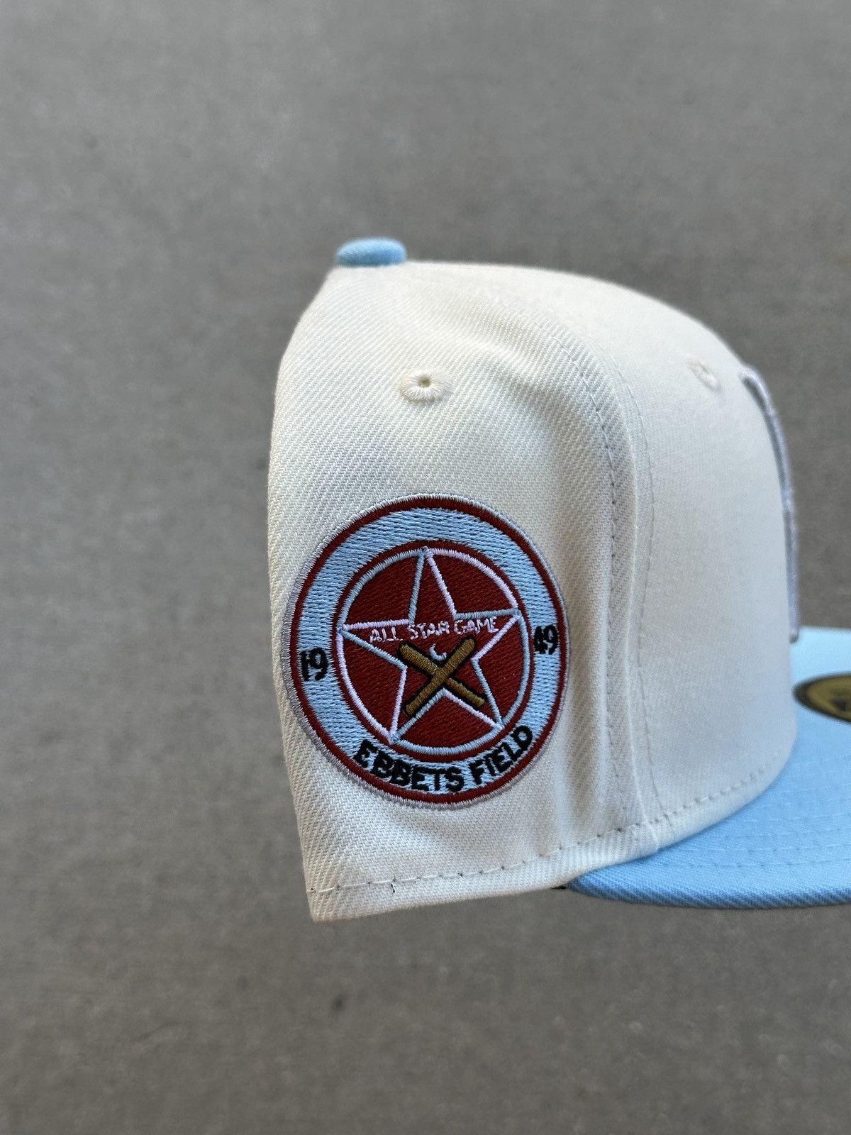 MLB × New Era Brooklyn Dodgers Two Tone Fitted Hat 7 1/4 Size ONE SIZE - 2 Thumbnail