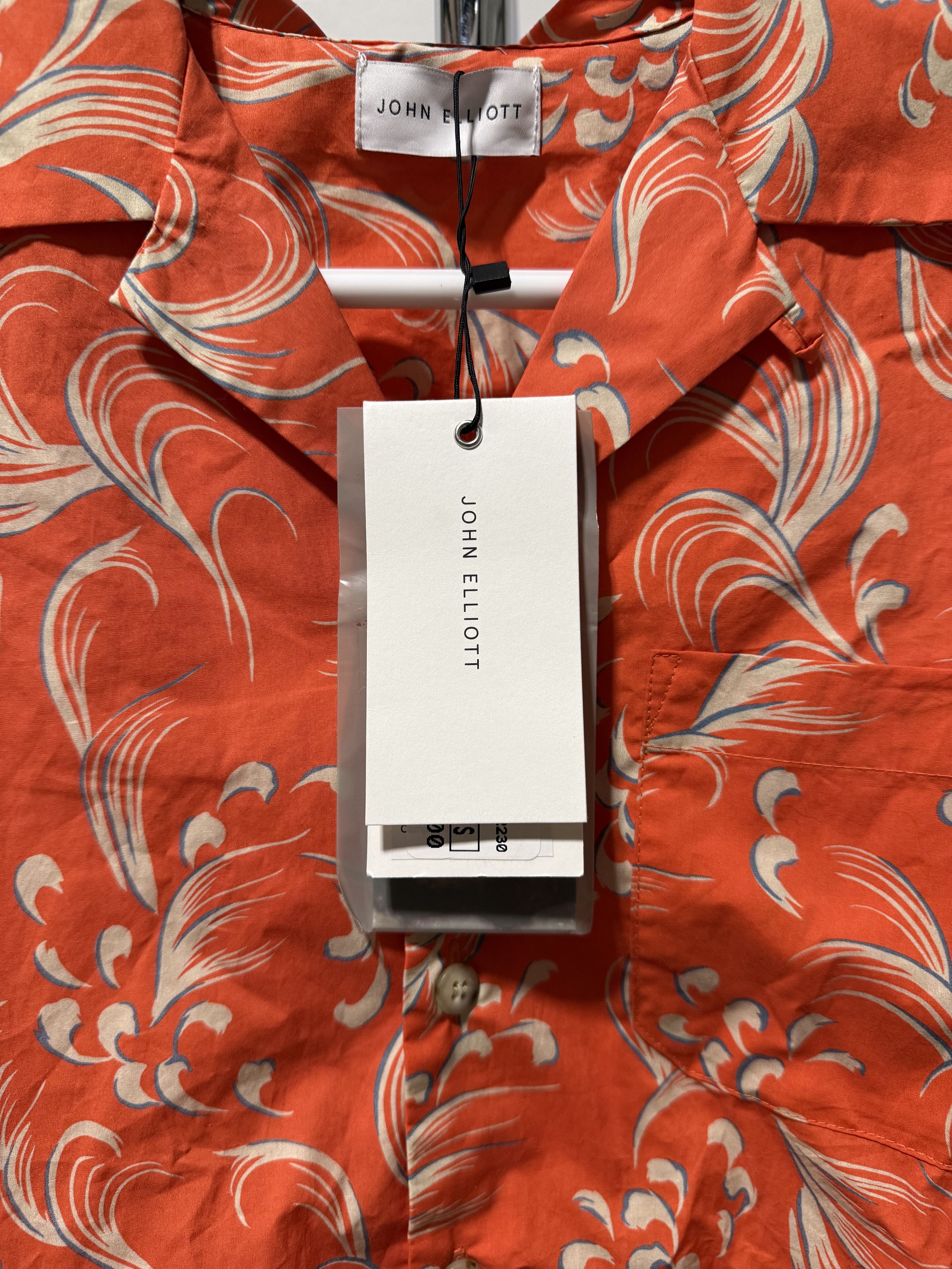 John Elliott John Elliott Camp Shirt 'Orange' Size US S / EU 44-46 / 1 - 2 Thumbnail