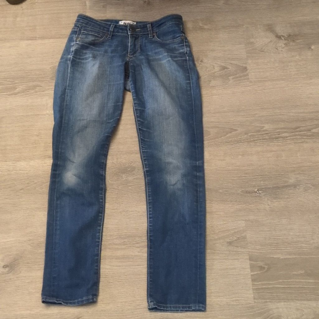 Paige Paige skyline ankle peg jeans size 27 Size 27" / US 4 / IT 40 - 1 Thumbnail