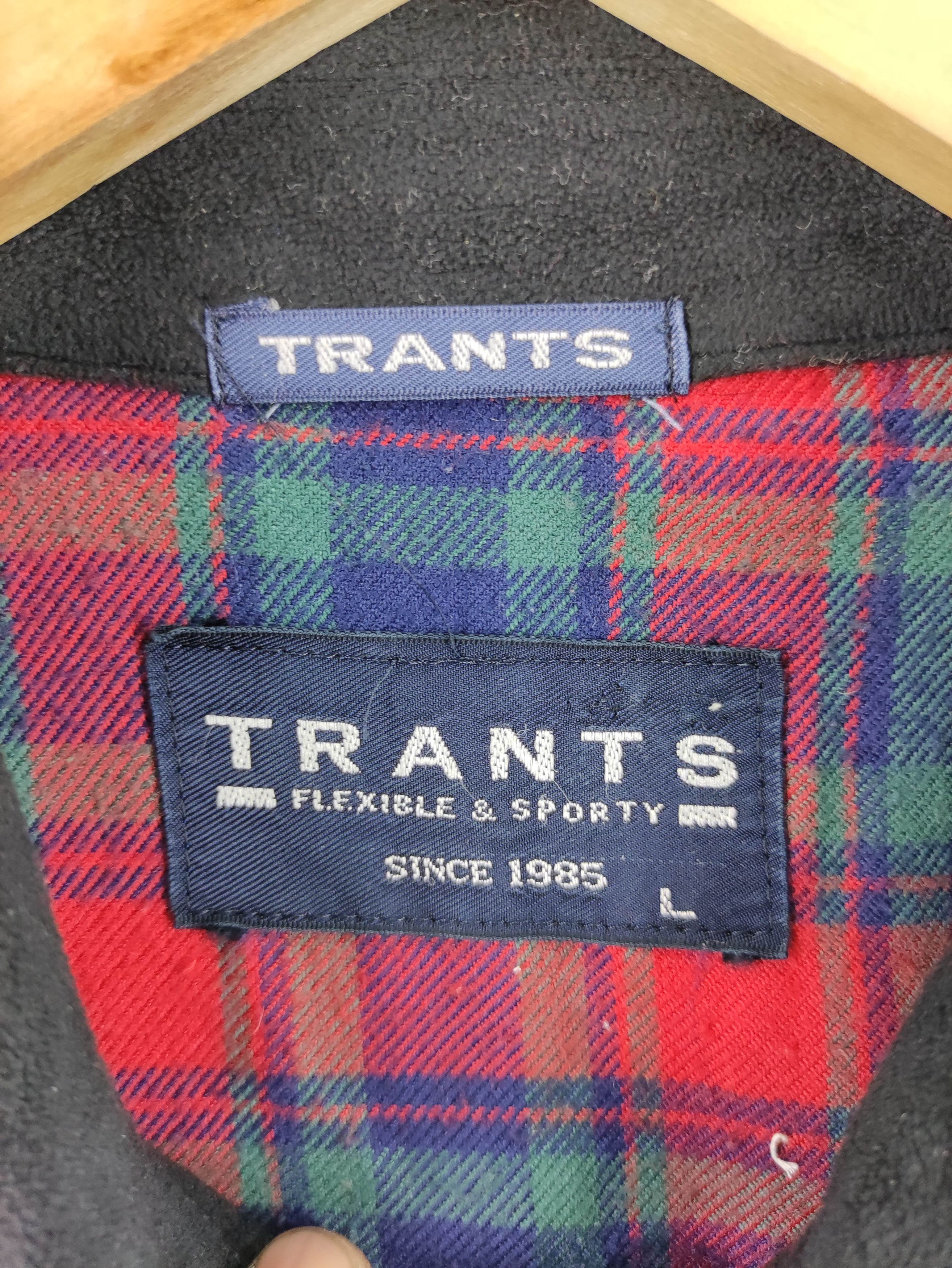 Vintage Vintage Trants Casual Jacket Zipper Size US L / EU 52-54 / 3 - 2 Thumbnail