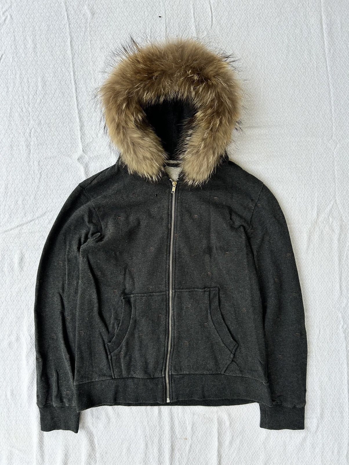 If Six Was Nine 💸BINDINGOFFER💸Fur zip hoodie shaggy skull style lgb Size US M / EU 48-50 / 2 - 1 Thumbnail
