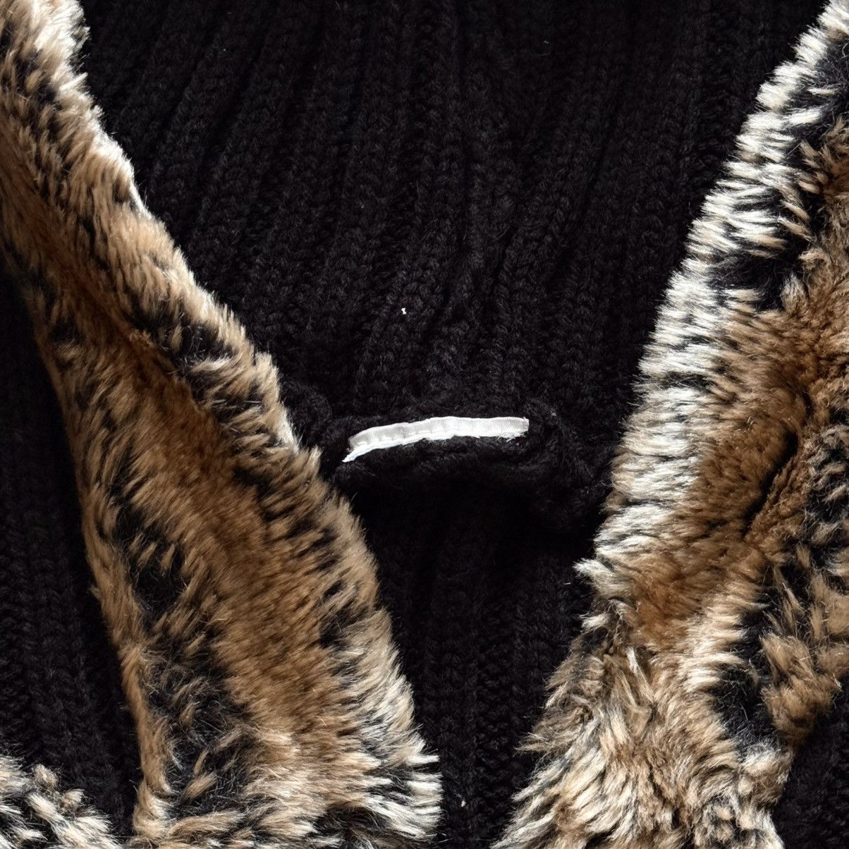 Hysteric Glamour Vintage If Six Was Nine LGB Vibe Fur Zip Sweater Jacket Y2K Size M / US 6-8 / IT 42-44 - 7 Thumbnail