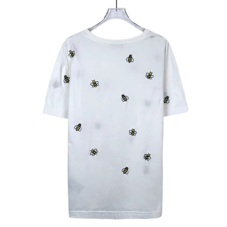 Dior Dior Co-branded little bee embroidery round-neck white cott Size US S / EU 44-46 / 1 - 2 Thumbnail
