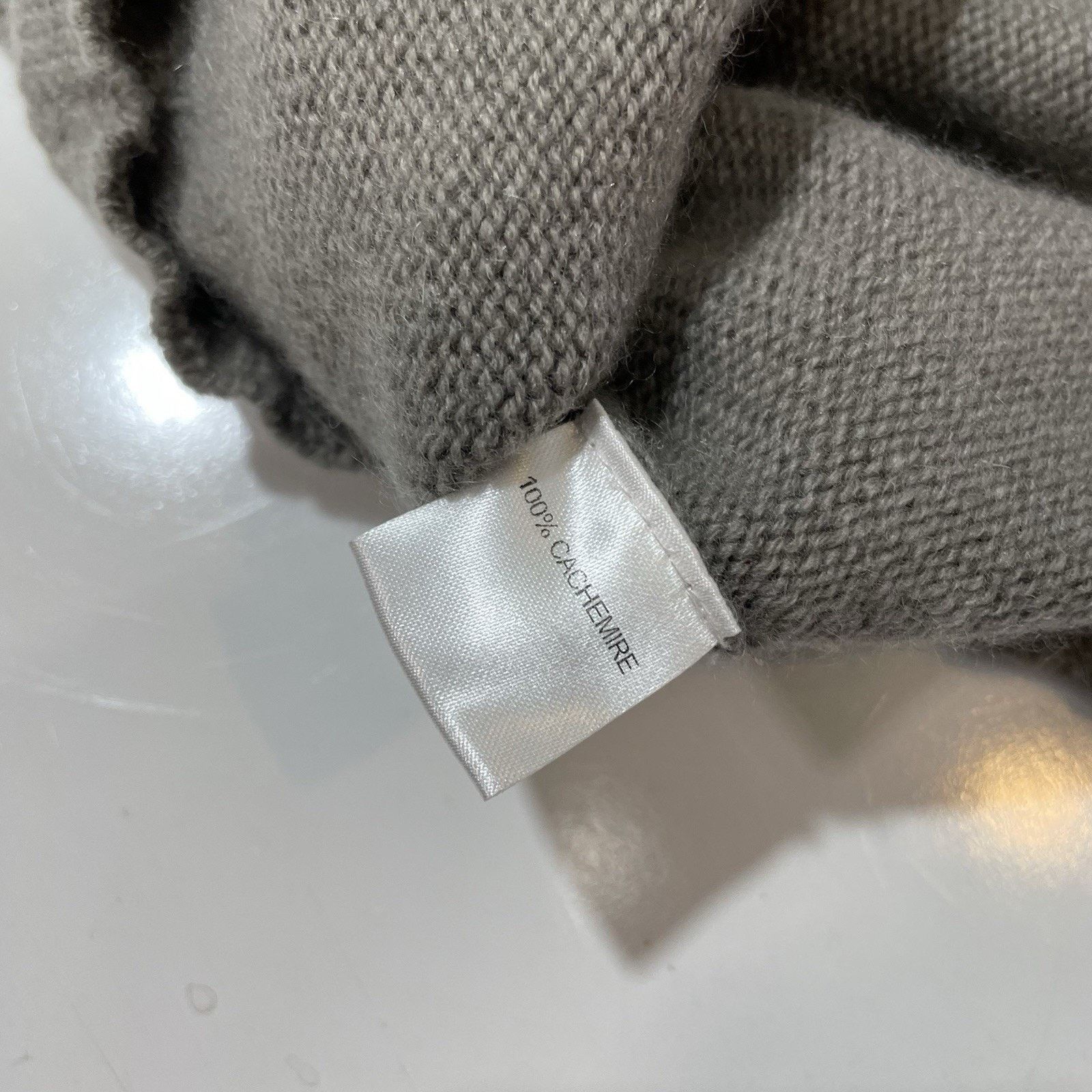 &SONS Father & Sons Cashmere Sweater Pullover Men’s XXL Polo Gray Size US XXL / EU 58 / 5 - 8 Thumbnail