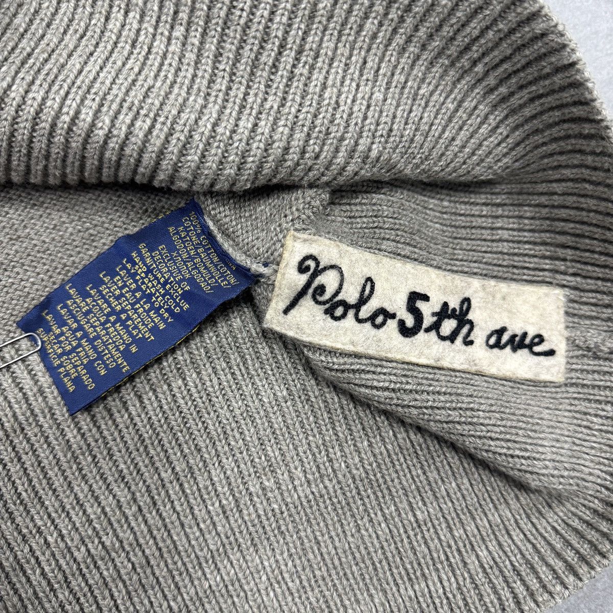 Polo Ralph Lauren Polo Ralph Lauren Varsity Leather Logo Sweater Men Size L Size US L / EU 52-54 / 3 - 11 Thumbnail