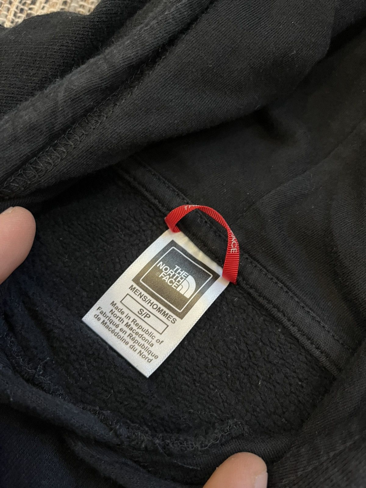 The North Face × Vintage The North Face Hoodie Black Outdoor wear logo minimalistic Size US S / EU 44-46 / 1 - 11 Thumbnail