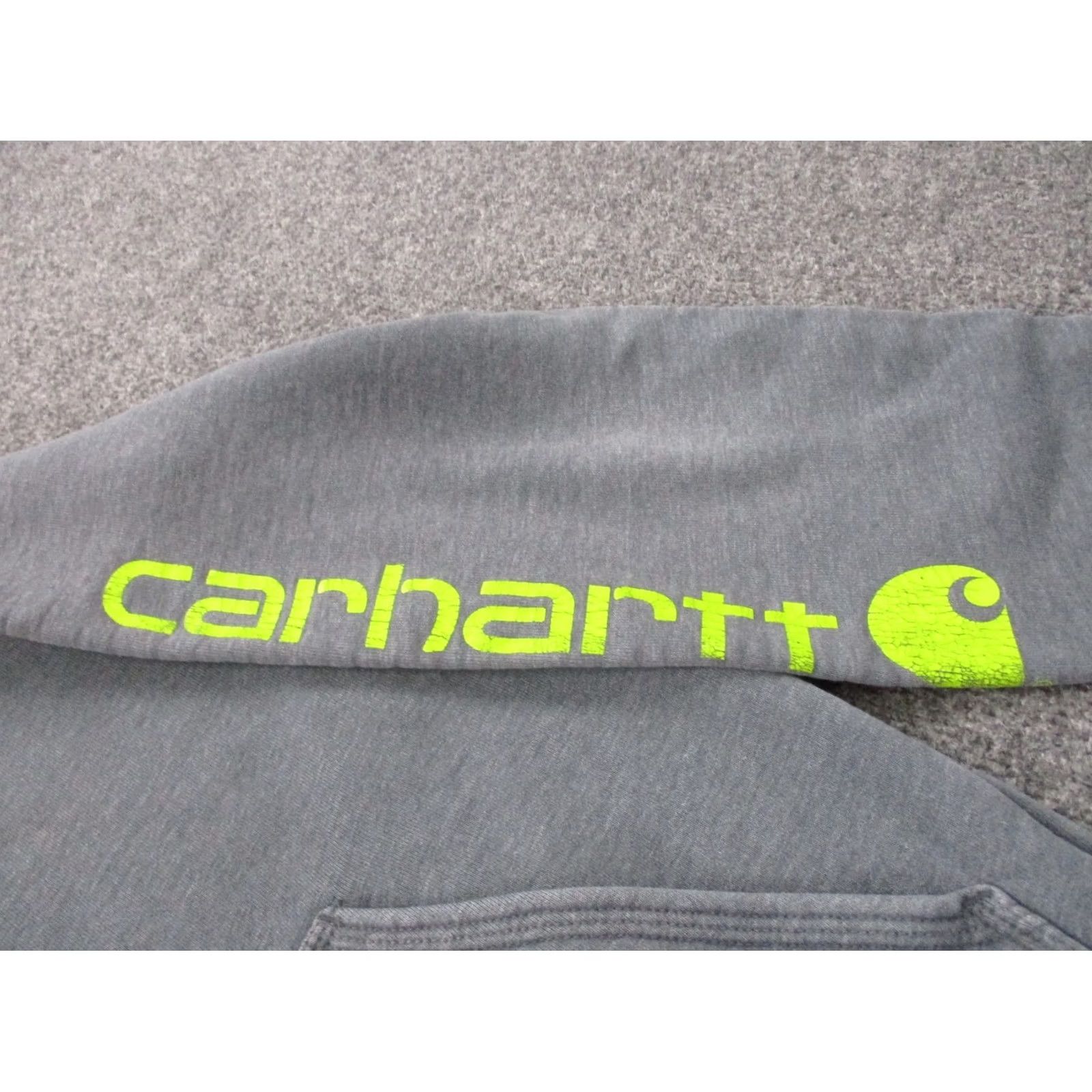 Carhartt Carhartt Hoodie Gray S Pullover Workwear Logo Sweatshirt Men Size US S / EU 44-46 / 1 - 7 Thumbnail
