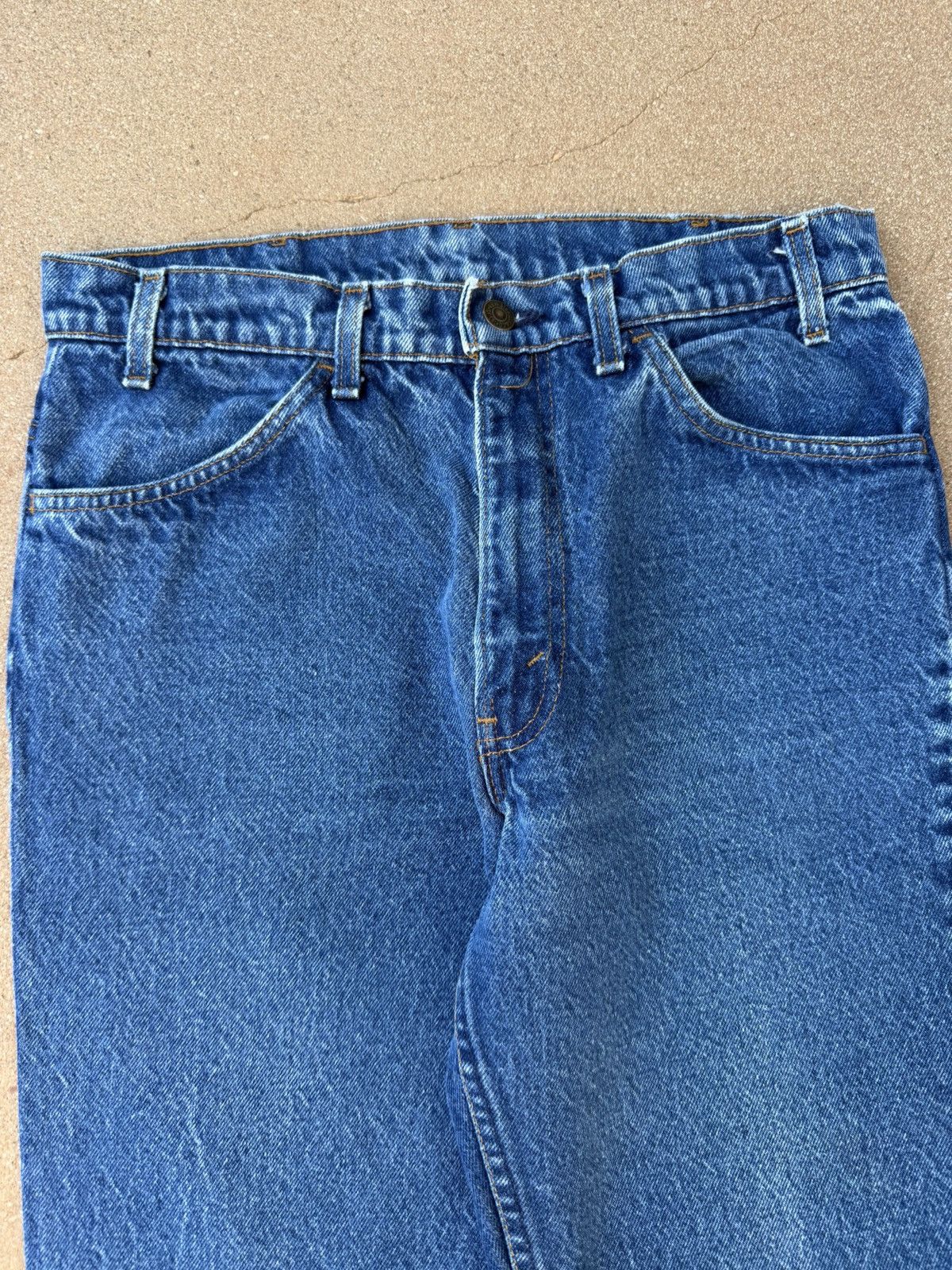 Levi's Vtg 80’s Levi’s 646 Orange Tab Bellbottom Flare Jeans 32x28 Size US 32 / EU 48 - 4 Thumbnail