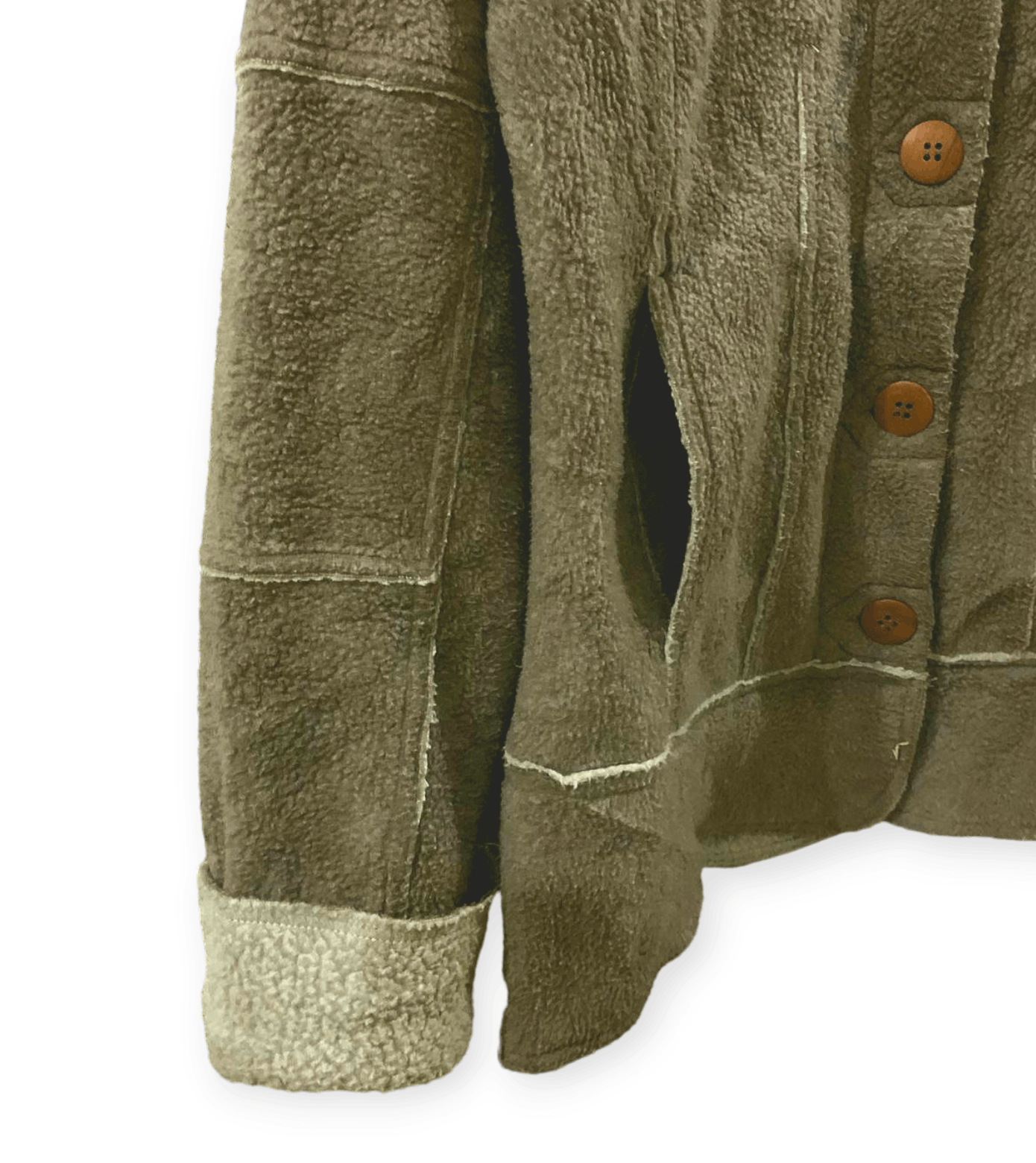 Aigle AIGLE FAUX FUR JACKET COAT BUTTON UP Size S / US 4 / IT 40 - 6 Thumbnail