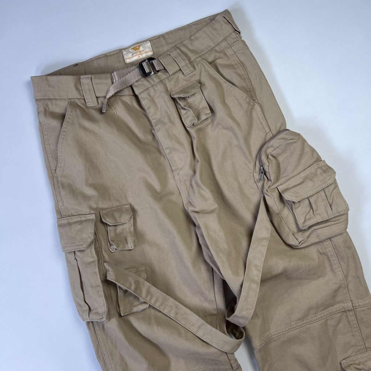 Trendt Vision Trendt vision multi-pocket bondage cargo pants Size US 32 / EU 48 - 2 Thumbnail