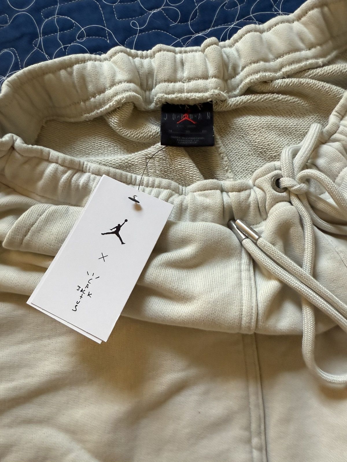 Other Jordan x Travis Scott x Cactus Jack off white sweats-XL Size US 36 / EU 52 - 3 Thumbnail