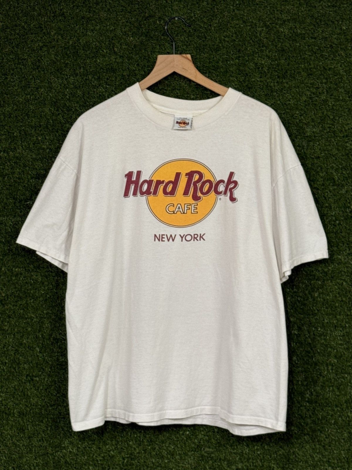 Hard Rock Cafe Vintage Hard Rock Cafe New York Restaurant Food T Shirt NY Size US XL / EU 56 / 4 - 1 Thumbnail
