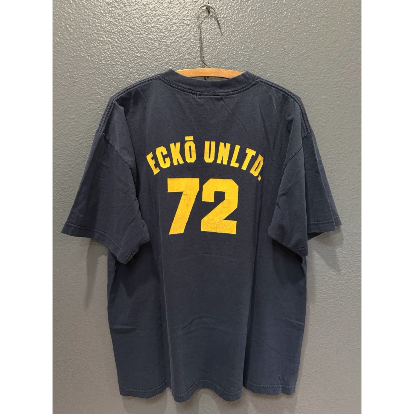 Ecko Unltd. VINTAGE 90s Ecko Unltd. Blue Cotton Men’s Tee Shirt XL USA Made Shirt Mens 90s Size US XL / EU 56 / 4 - 6 Thumbnail