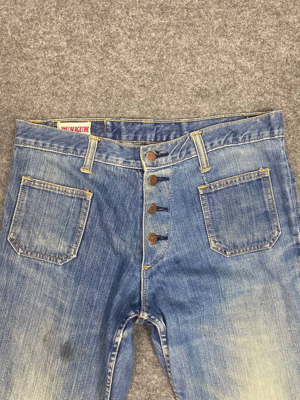 Japanese Brand vintage bunkum japanese brands bootcut flare denim Size US 34 / EU 50 - 7 Thumbnail