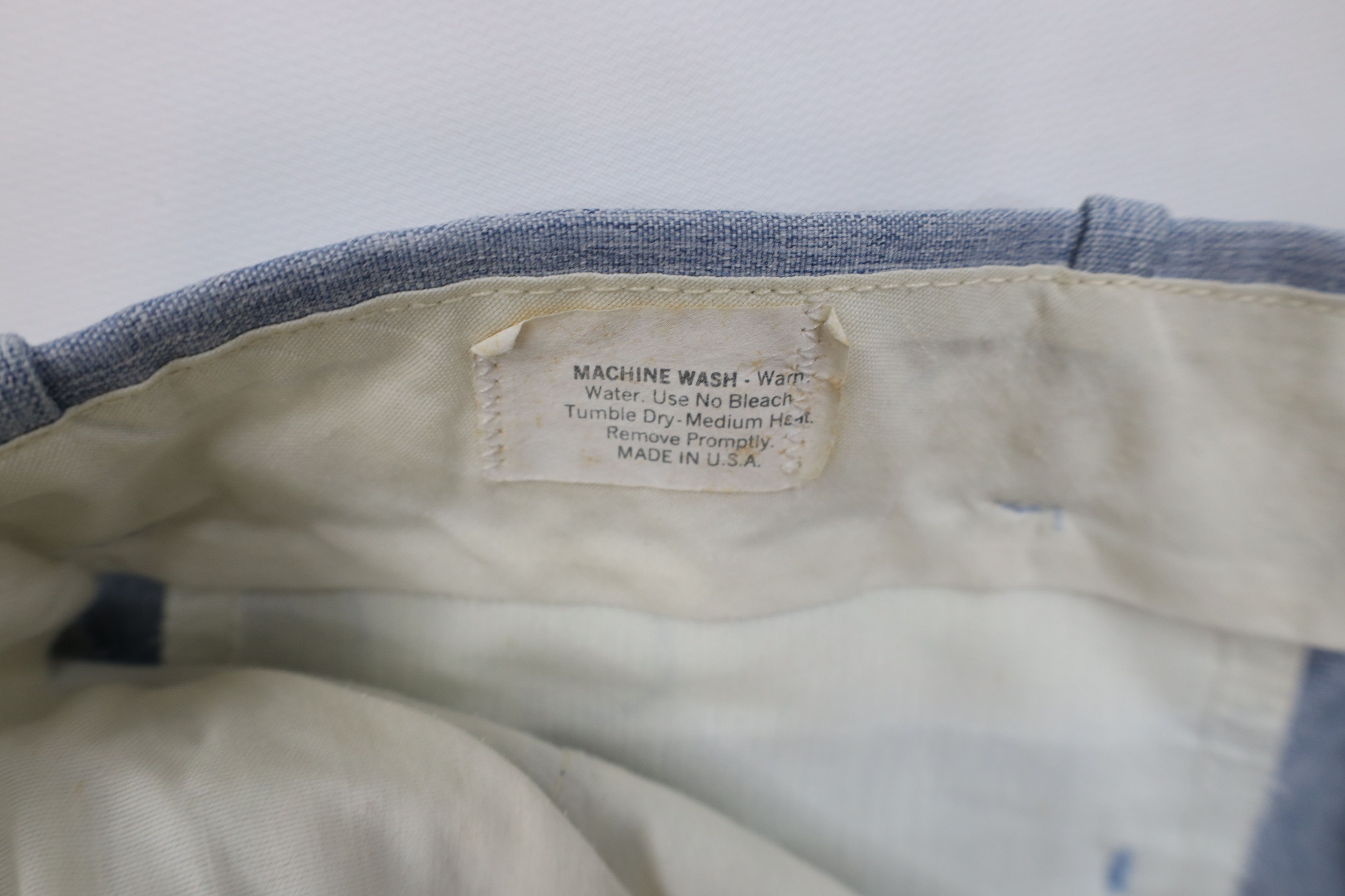 Vintage Vintage 70s Streetwear Flared Wide Leg Chino Pants USA Size US 34 / EU 50 - 8 Thumbnail