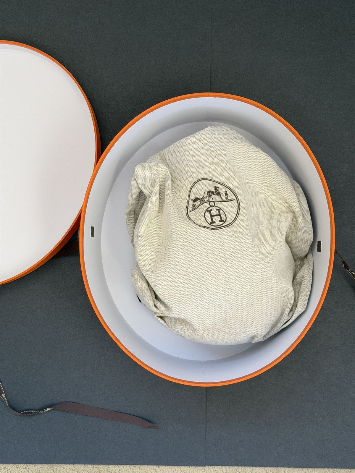 Hermes HERMES Casquette Riley Hat Baseball Cap Homme Size 57 Size ONE SIZE - 12 Thumbnail