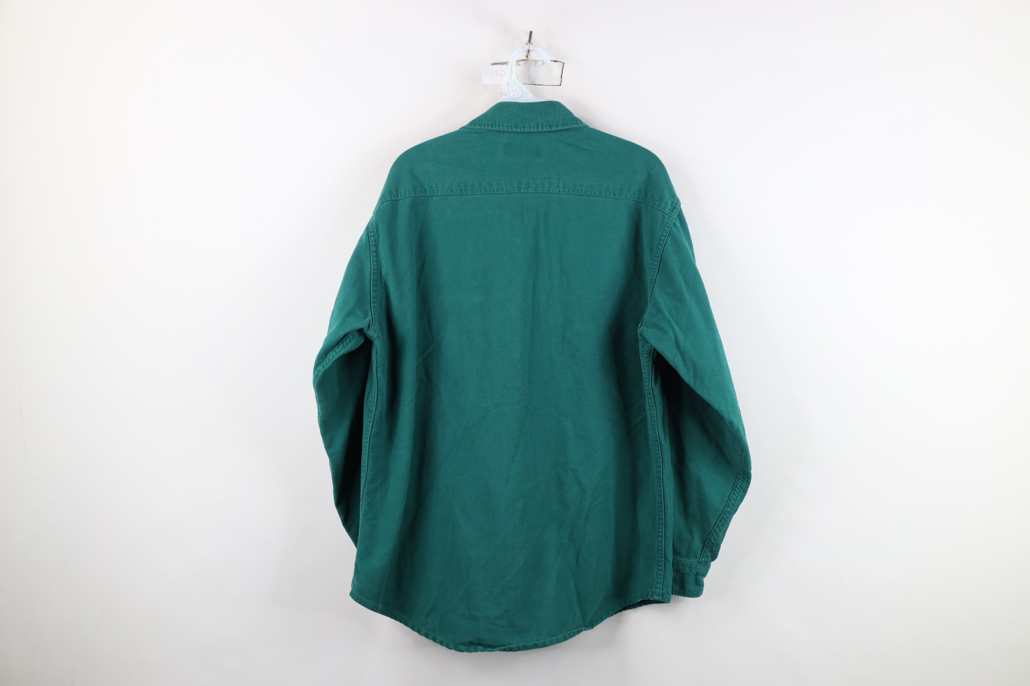 Vintage Vintage 70s Streetwear Chamois Collared Button Shirt USA Size US L / EU 52-54 / 3 - 12 Thumbnail