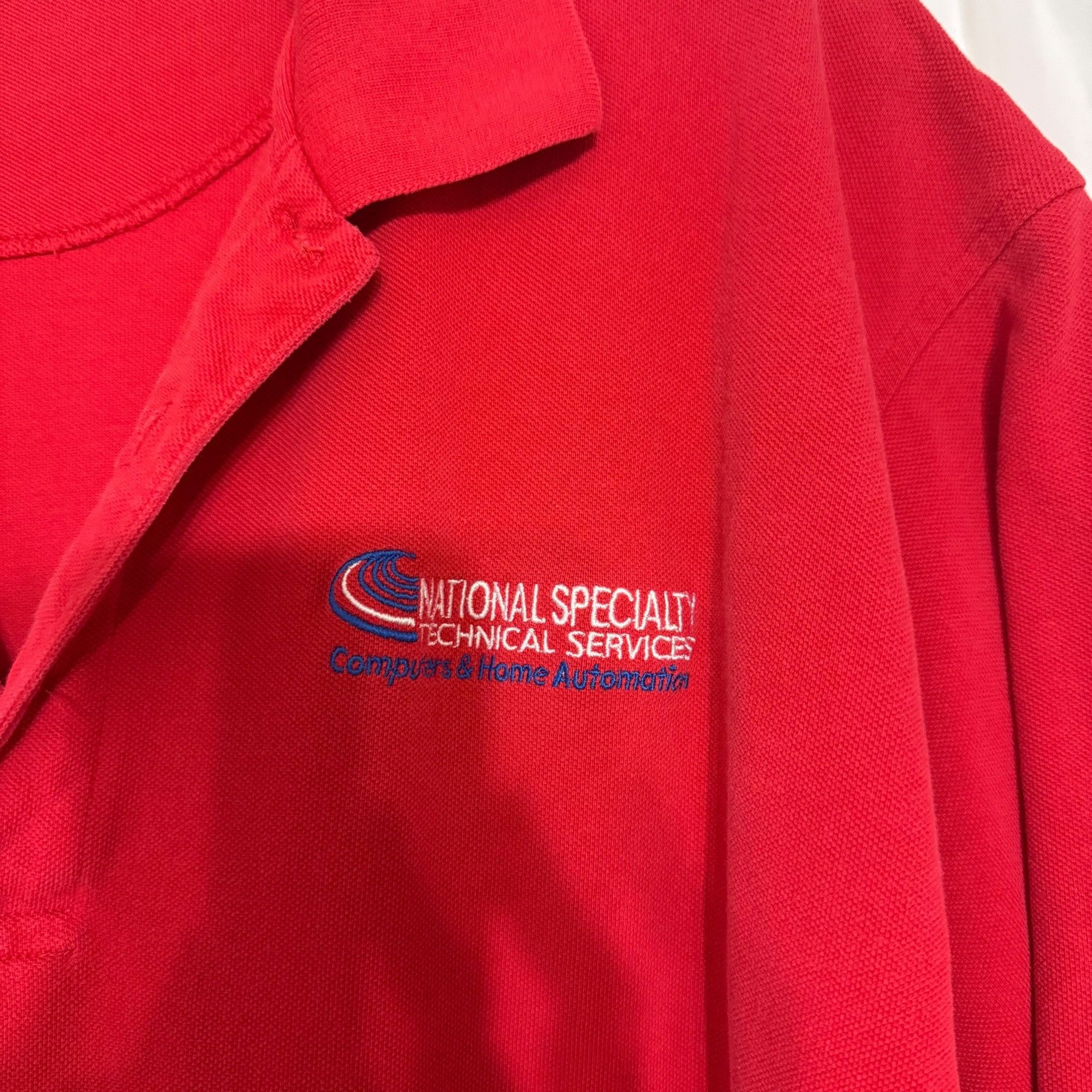 Port Authority Port Authority Red Polo Shirt XL Embroidered National Specia Size US XL / EU 56 / 4 - 2 Thumbnail