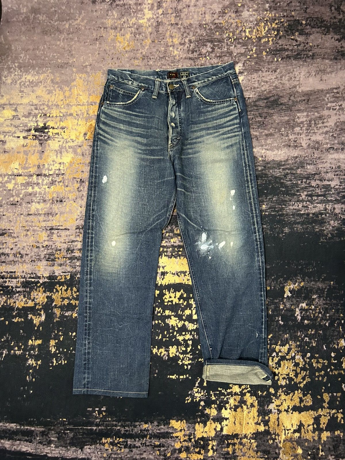 Lee Lee Riders X Okuda Japan Selvedge Jeans Size US 32 / EU 48 - 1 Thumbnail