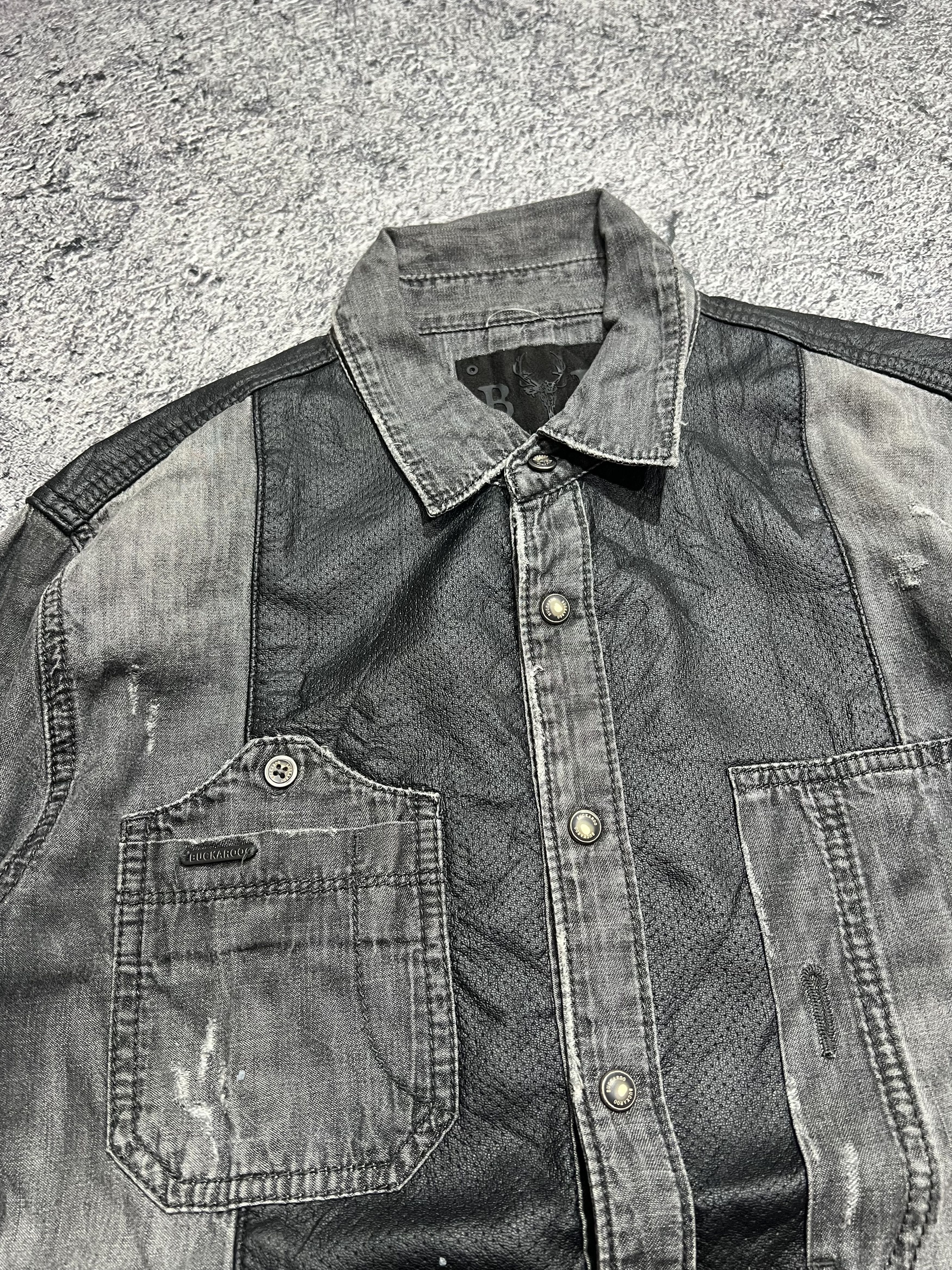 Japanese Brand 2000s Archival Hysteric Raf Knee Hybrid Shirt y2k Lgb Ifsix Size US M / EU 48-50 / 2 - 3 Thumbnail