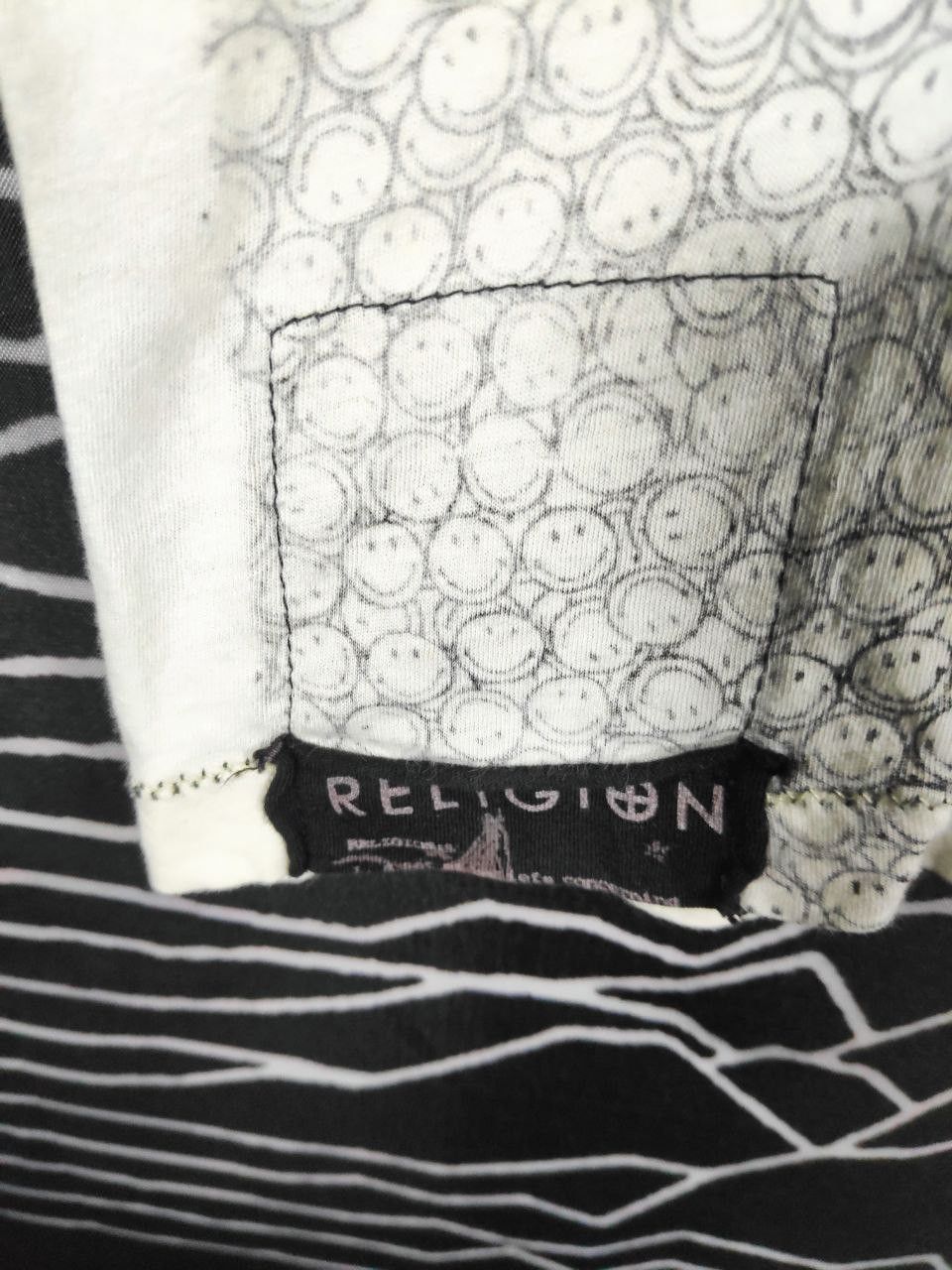 Designer RELIGION Smiley Overprint Punk Seditionaries Tee Size M Size US M / EU 48-50 / 2 - 7 Thumbnail