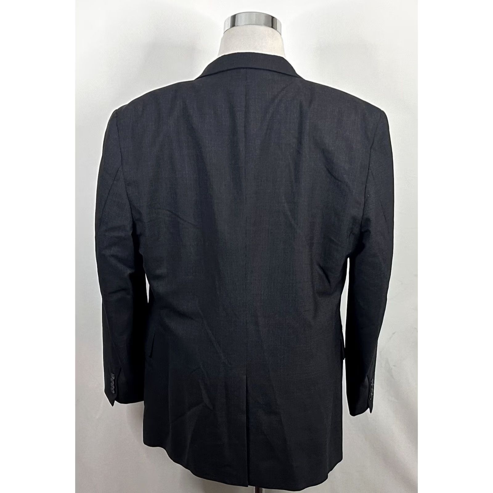 Jos. A. Bank Jos A Bank Sport Coat 46R Wool Houndstooth Two Button Vented Regular Mens Jacket Size US S / EU 44-46 / 1 - 6 Thumbnail
